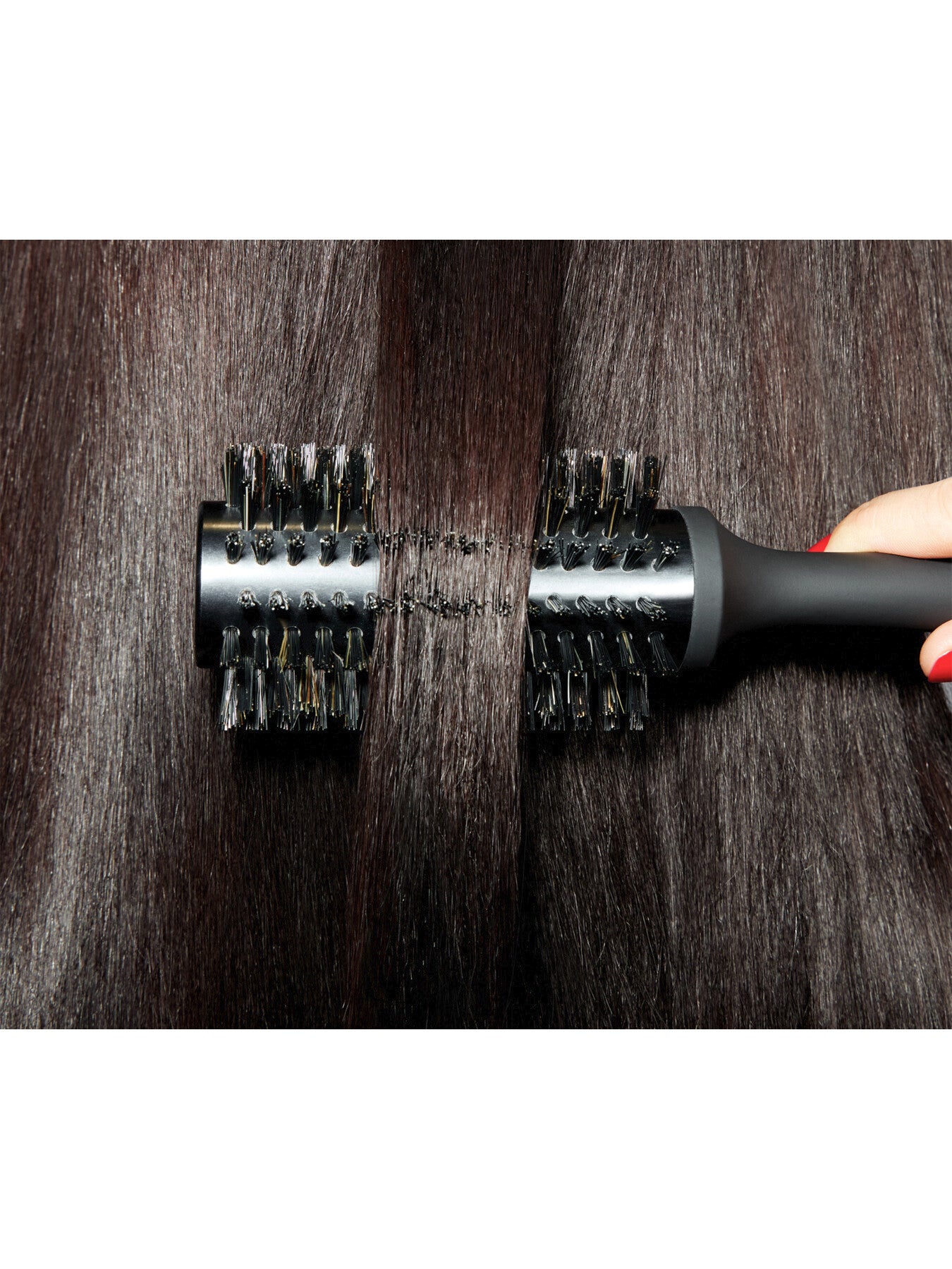 The Smoother - Natural Bristle Radial Hair Brush 35mm