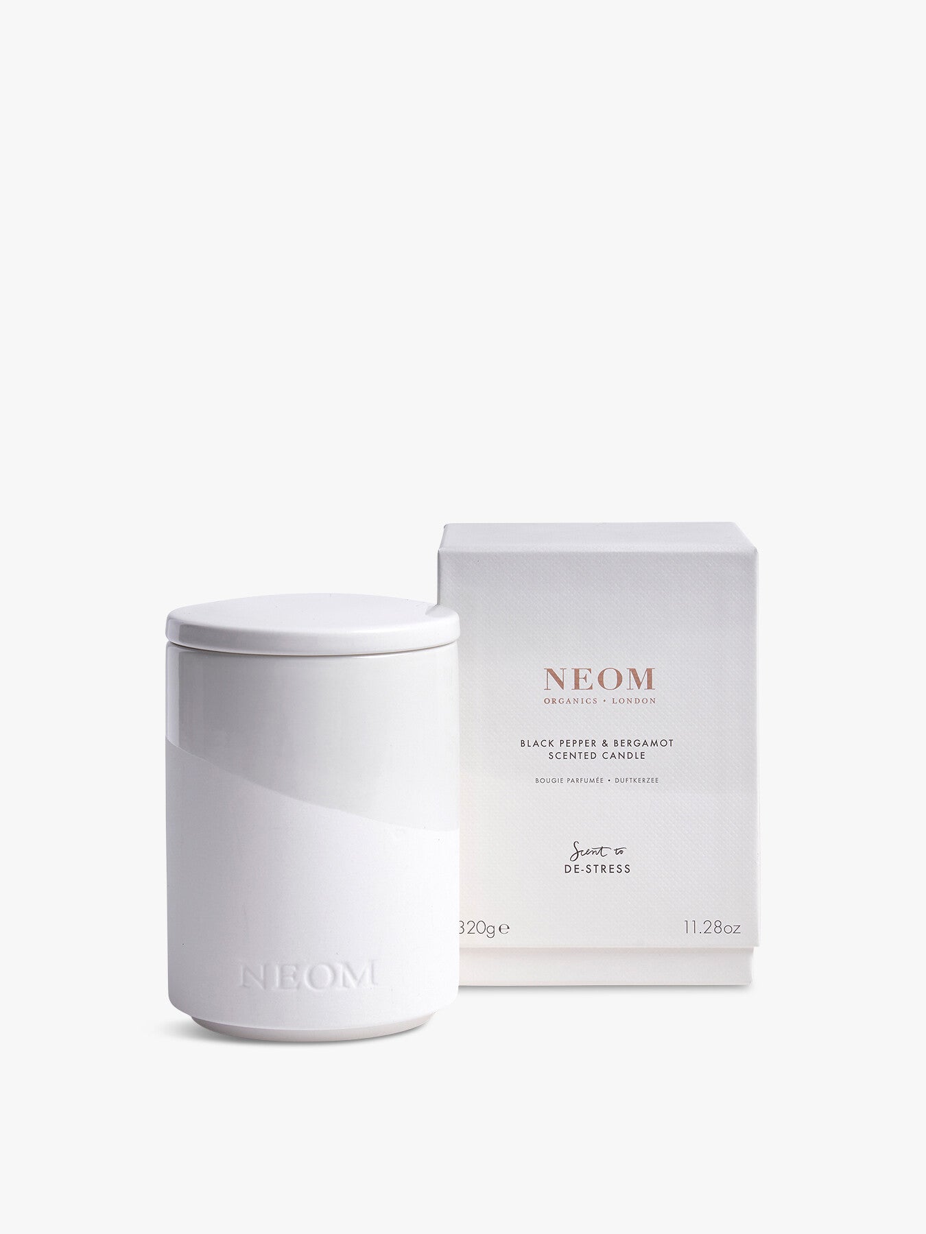 Black Pepper Bergamot Scented Candle