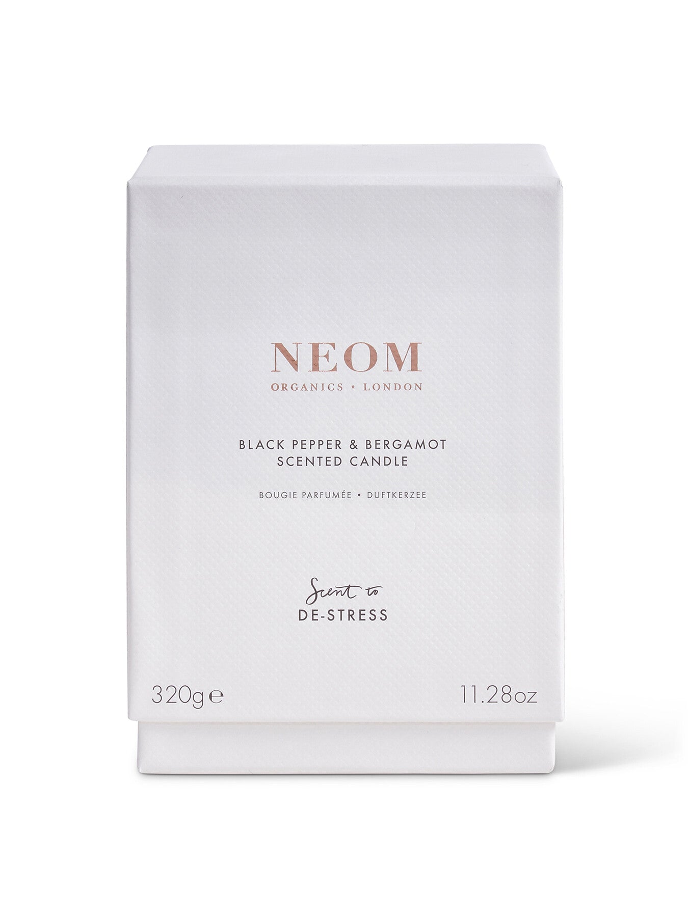 Black Pepper Bergamot Scented Candle