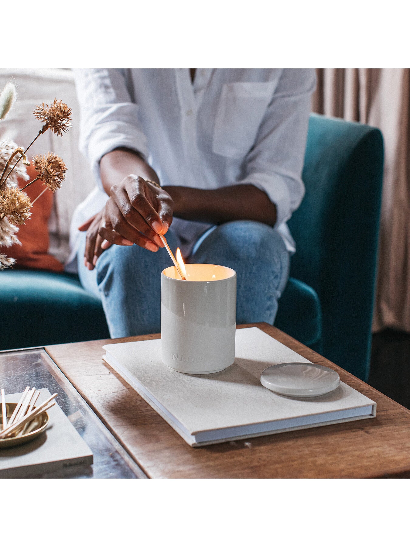Black Pepper Bergamot Scented Candle