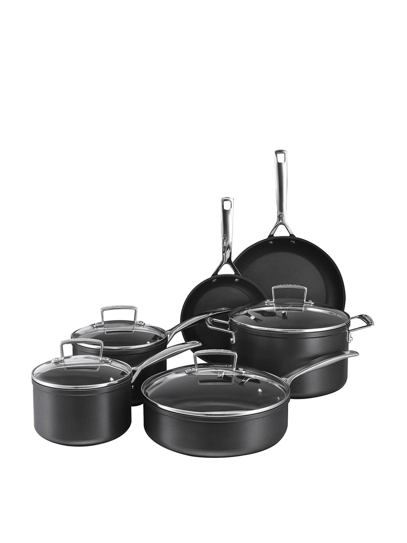 Toughened Non-Stick 6 Piece Cookware Set