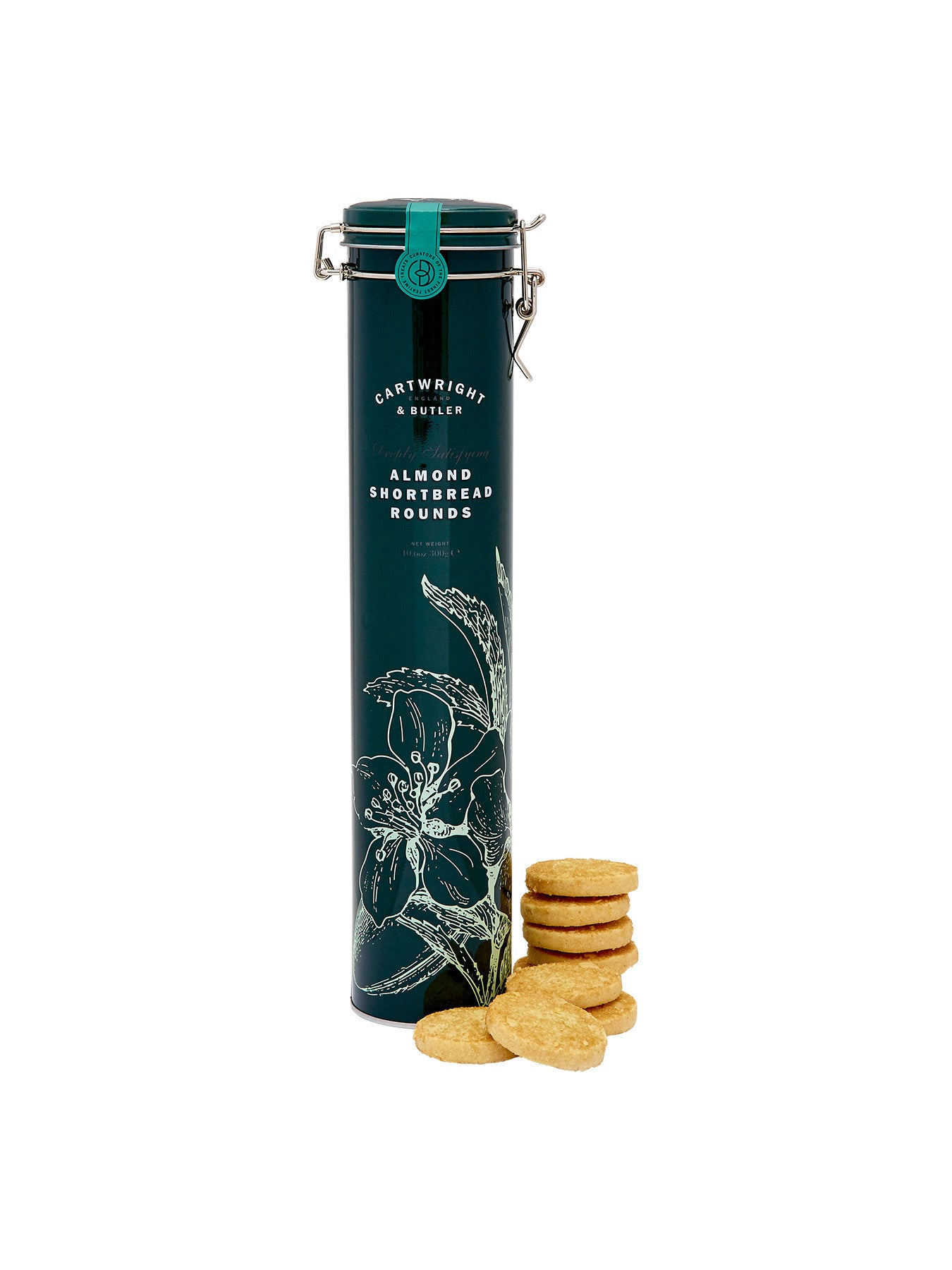 Almond Shortbread Tin 300g