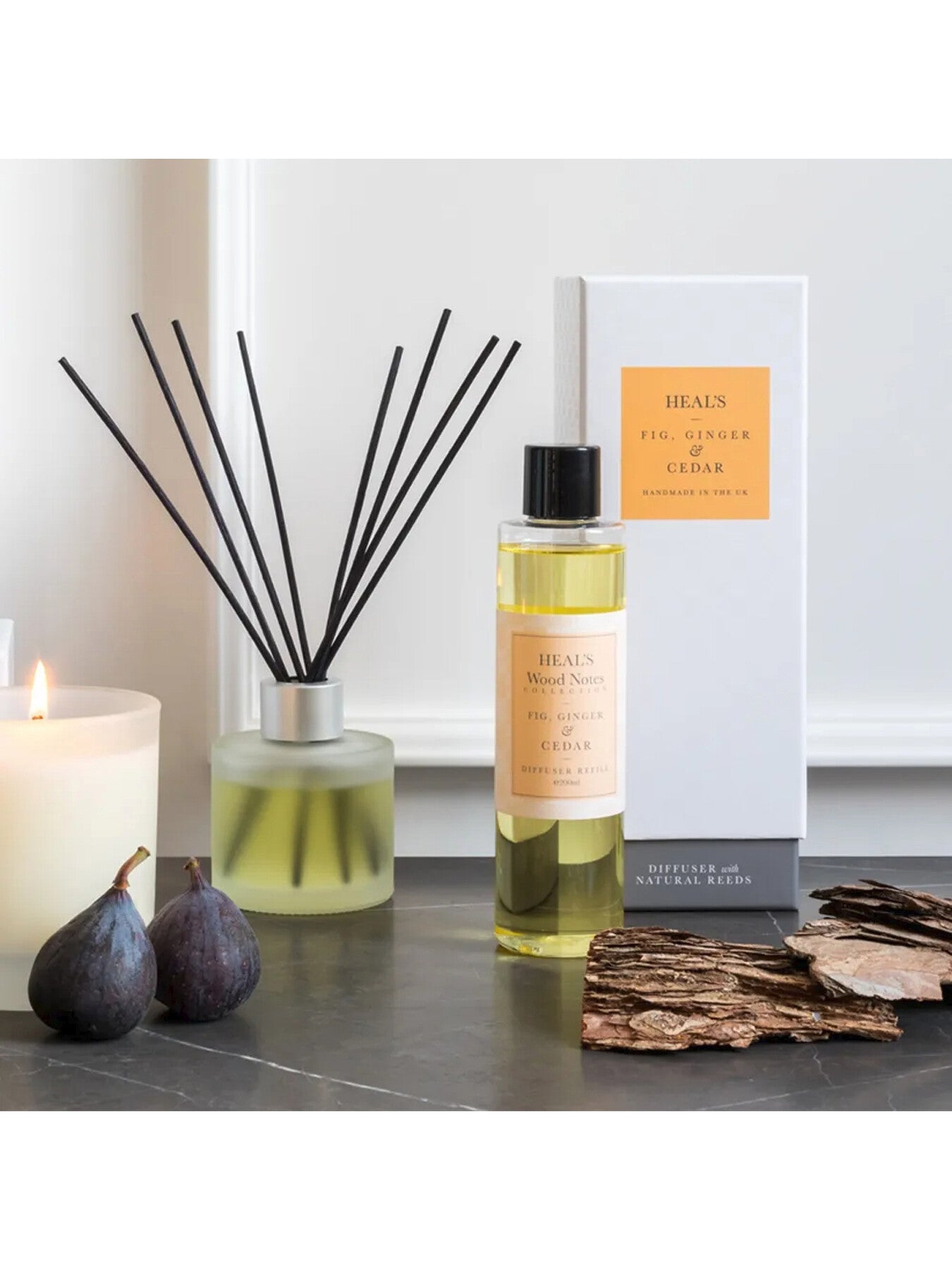 Fig Ginger & Cedar Natural Reed Diffuser