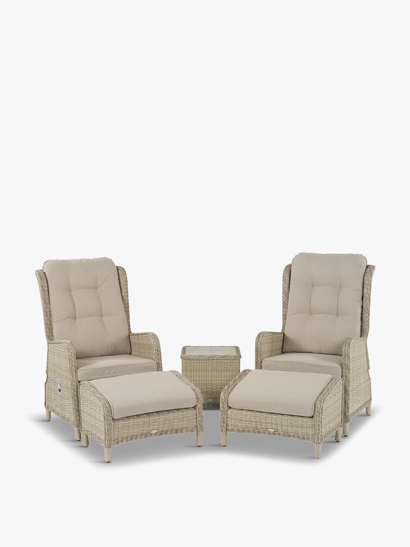 Chedworth Deluxe Recliner Set with 2 Footstools & Ceram