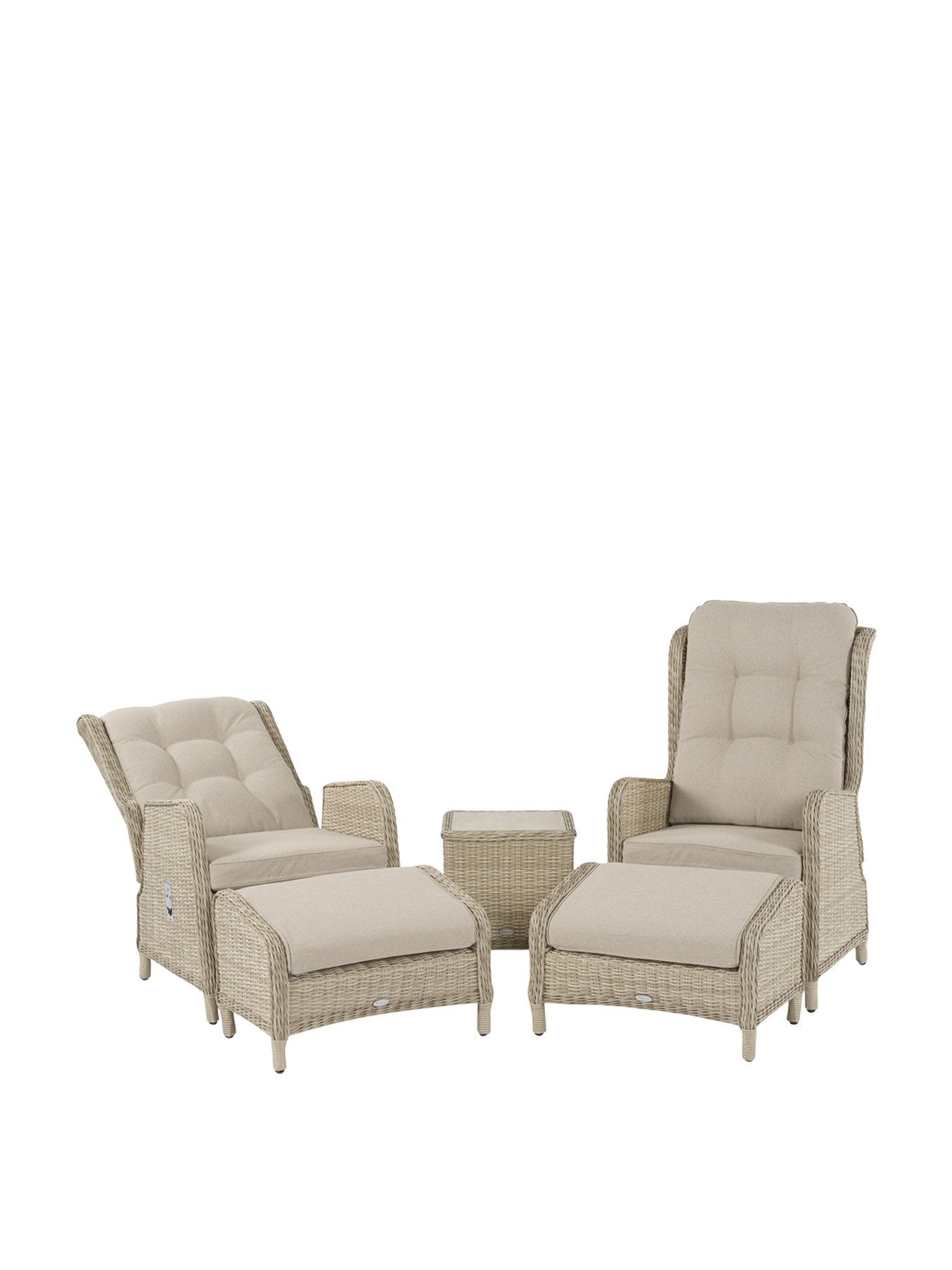 Chedworth Deluxe Recliner Set with 2 Footstools & Ceram
