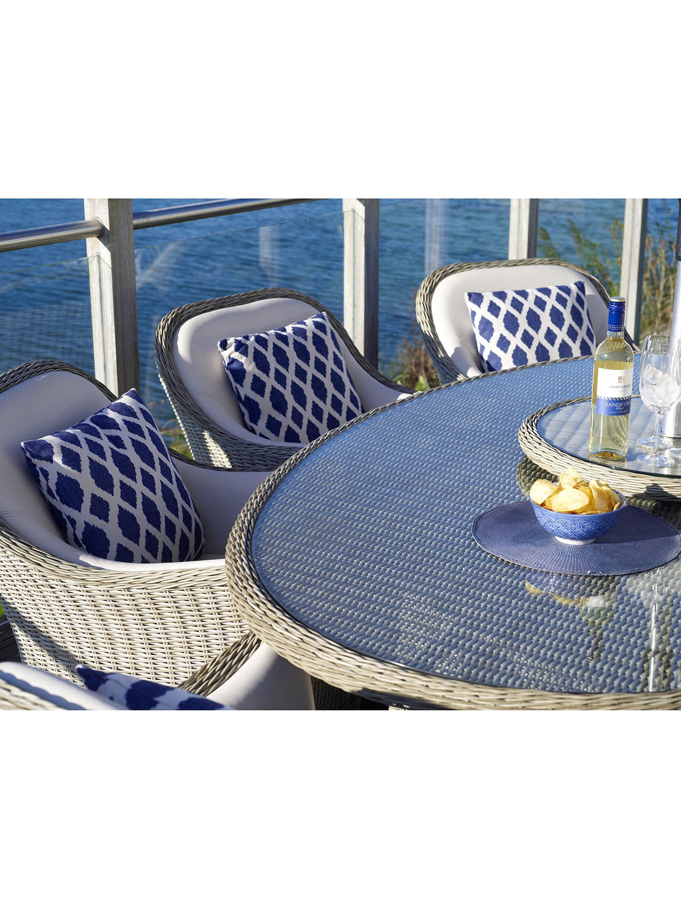 Trellis Square Scatter Cushion