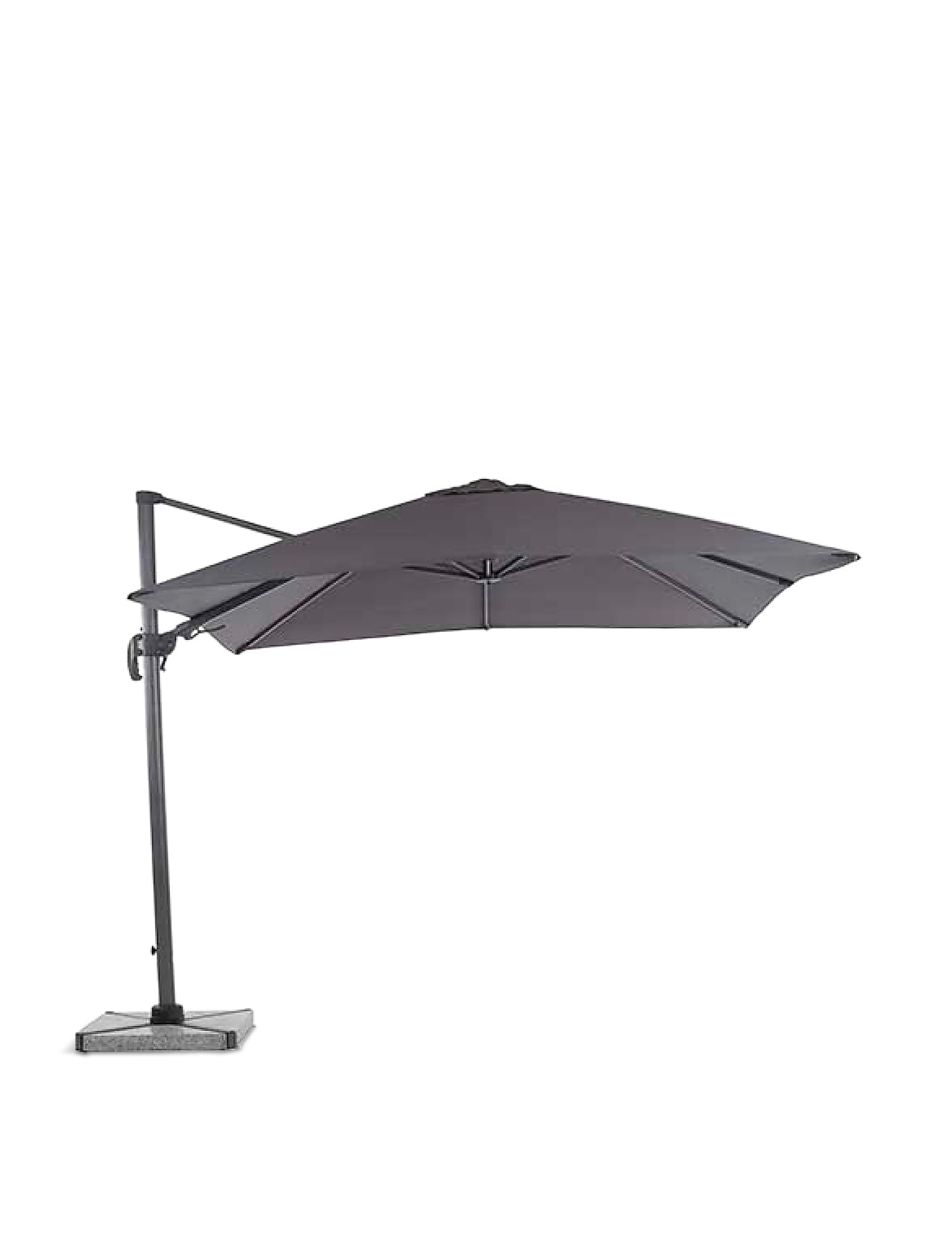Truro Square Cantilever Parasol with LED Light & Cover