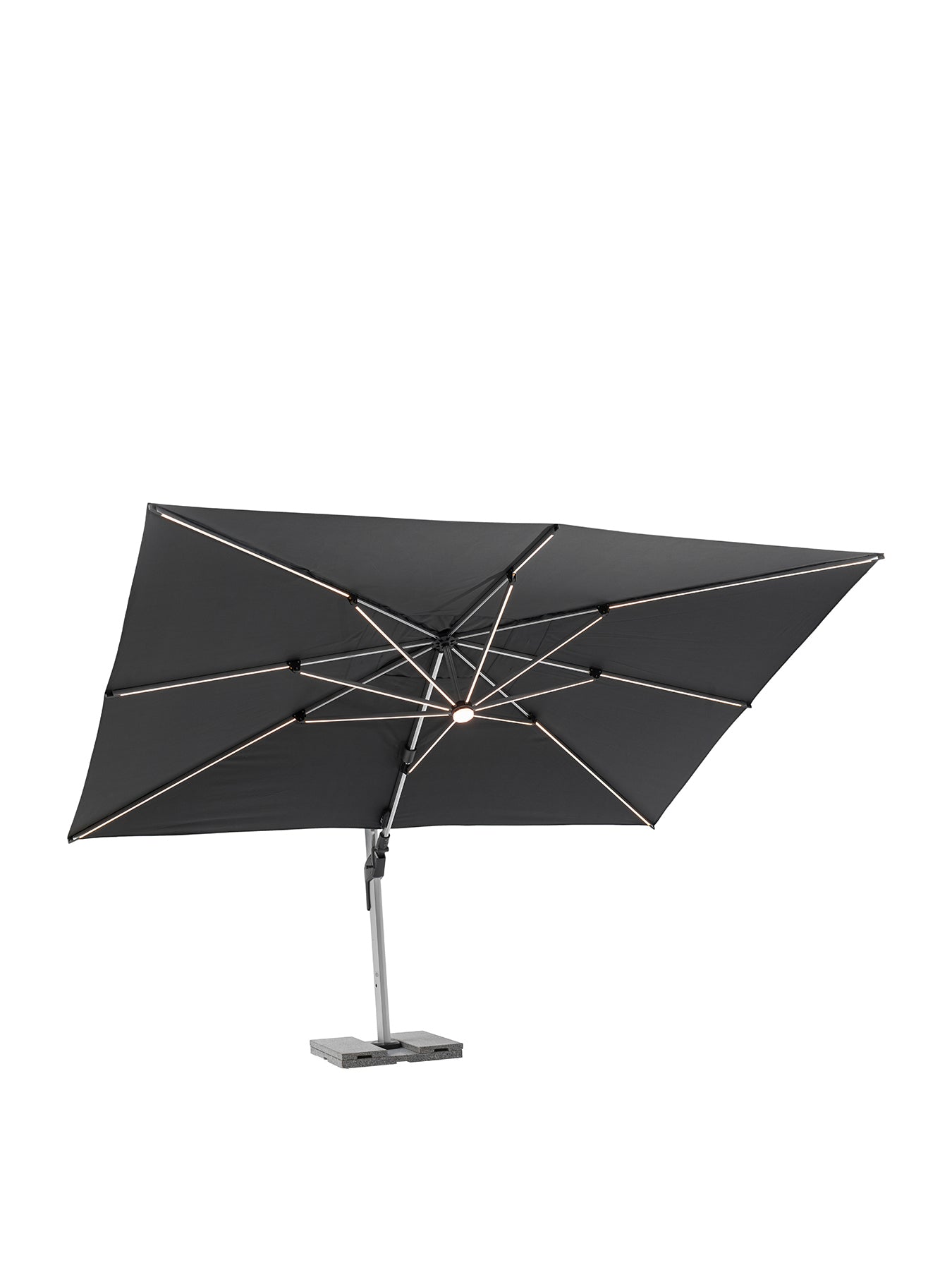 Worcester Cantilever Garden Parasol Grey