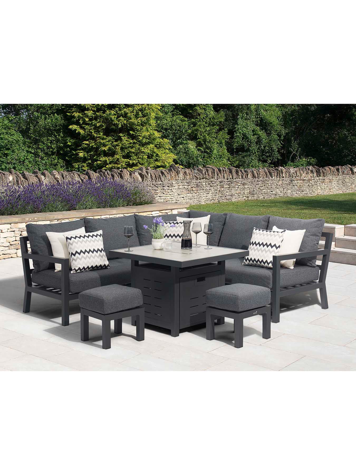 La Rochelle Mini Modular Sofa with Ceramic Top Fir
