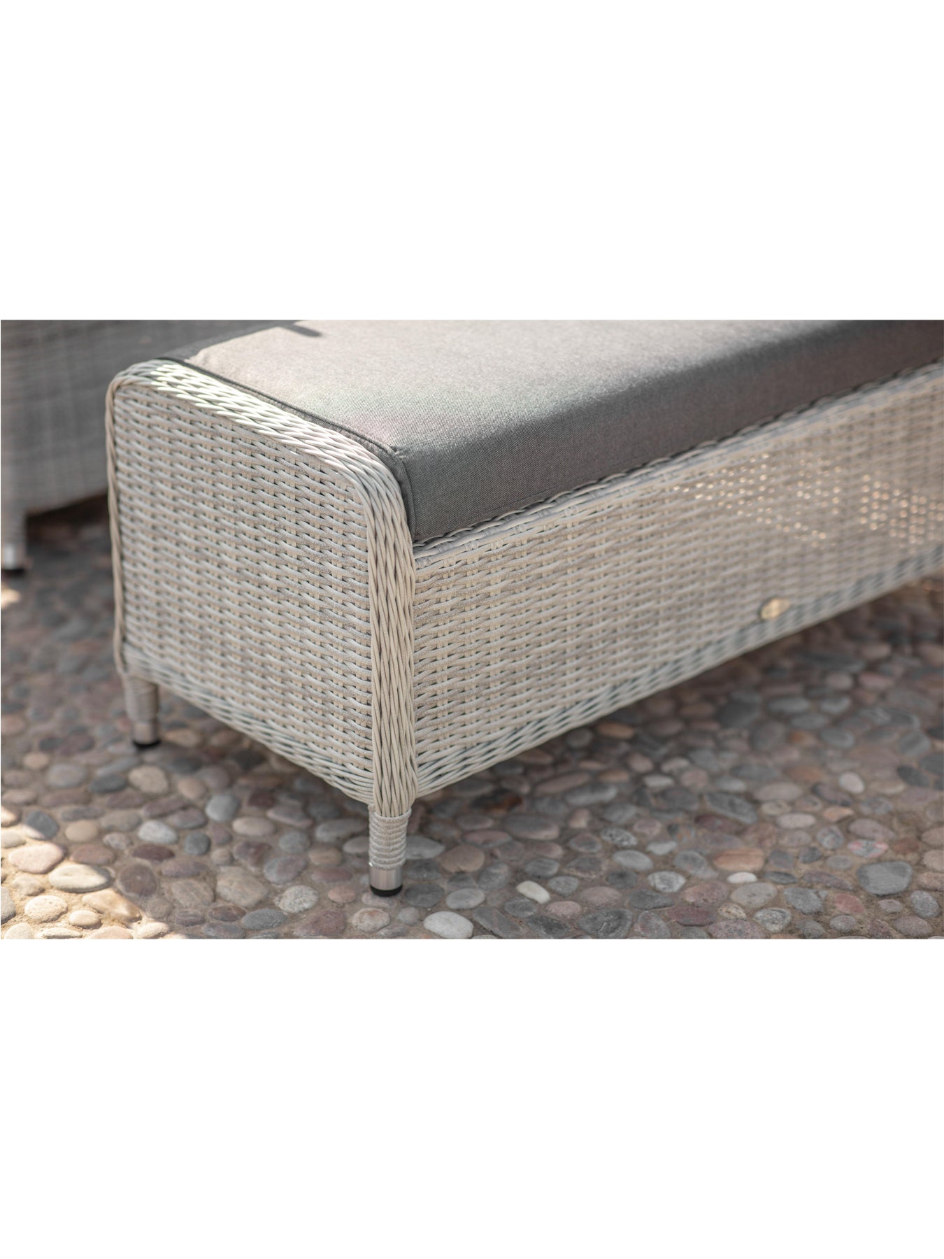 Monterey Square Sofa with Ceramic Firepit Table & Two Benches