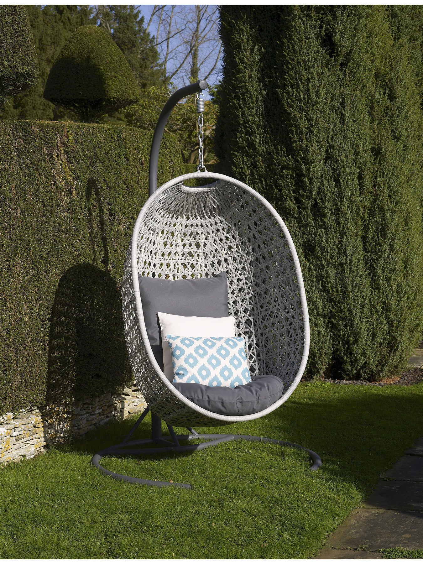 Monterey Single Hanging Cocoon with Cushion