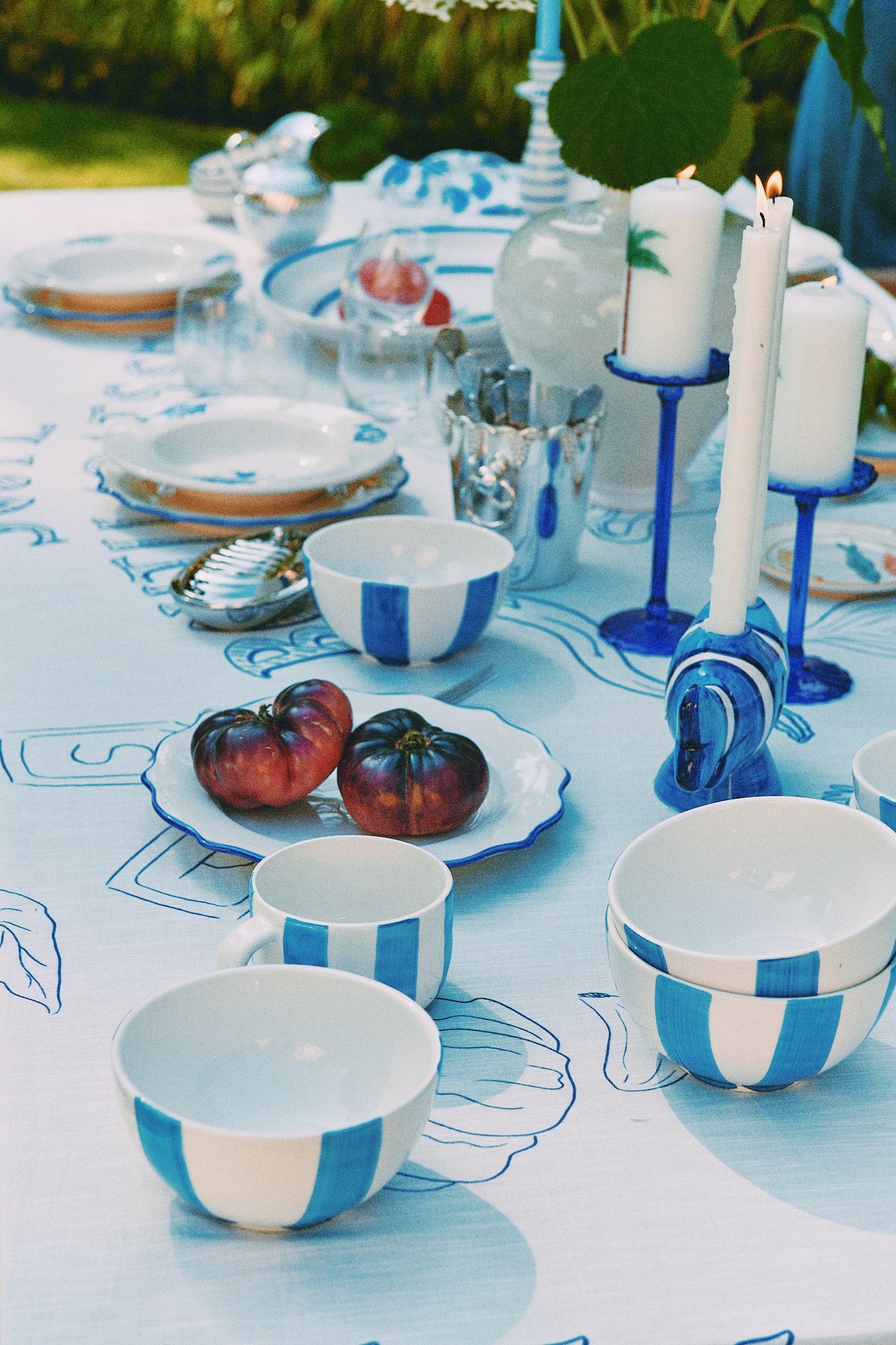 Parasol Large Blunt Candle Holder