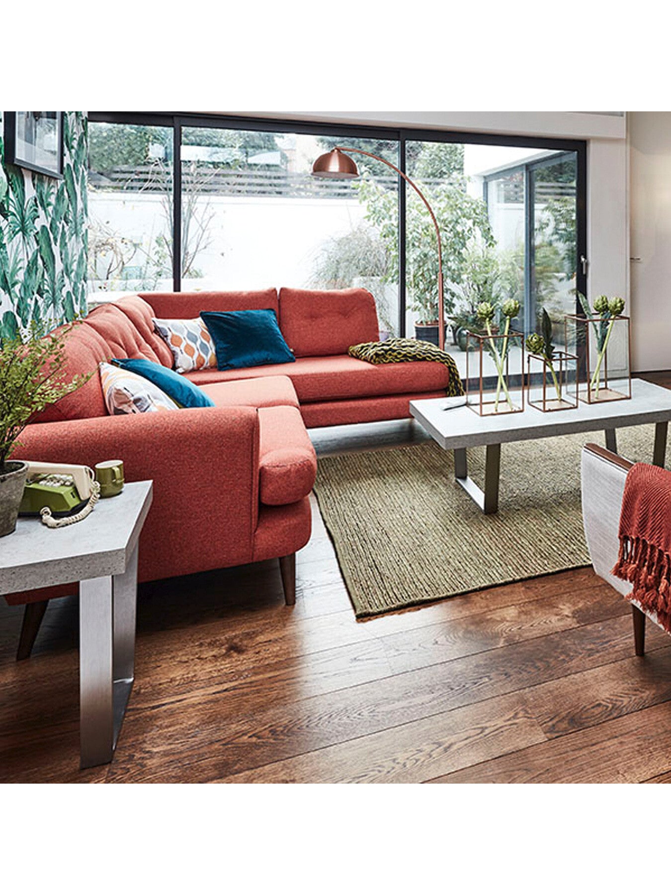 Halmstad Coffee Table, Concrete