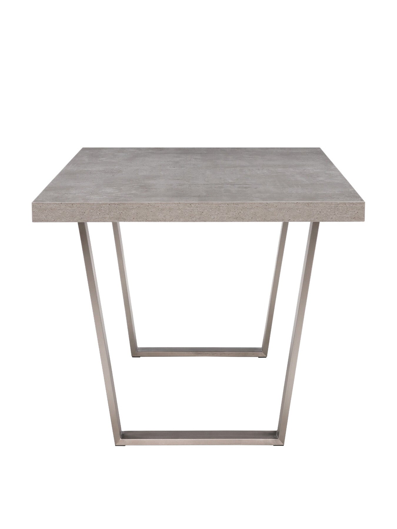 Grey Halmstad Concrete Effect 200cm Dining Table, Seats 4-6