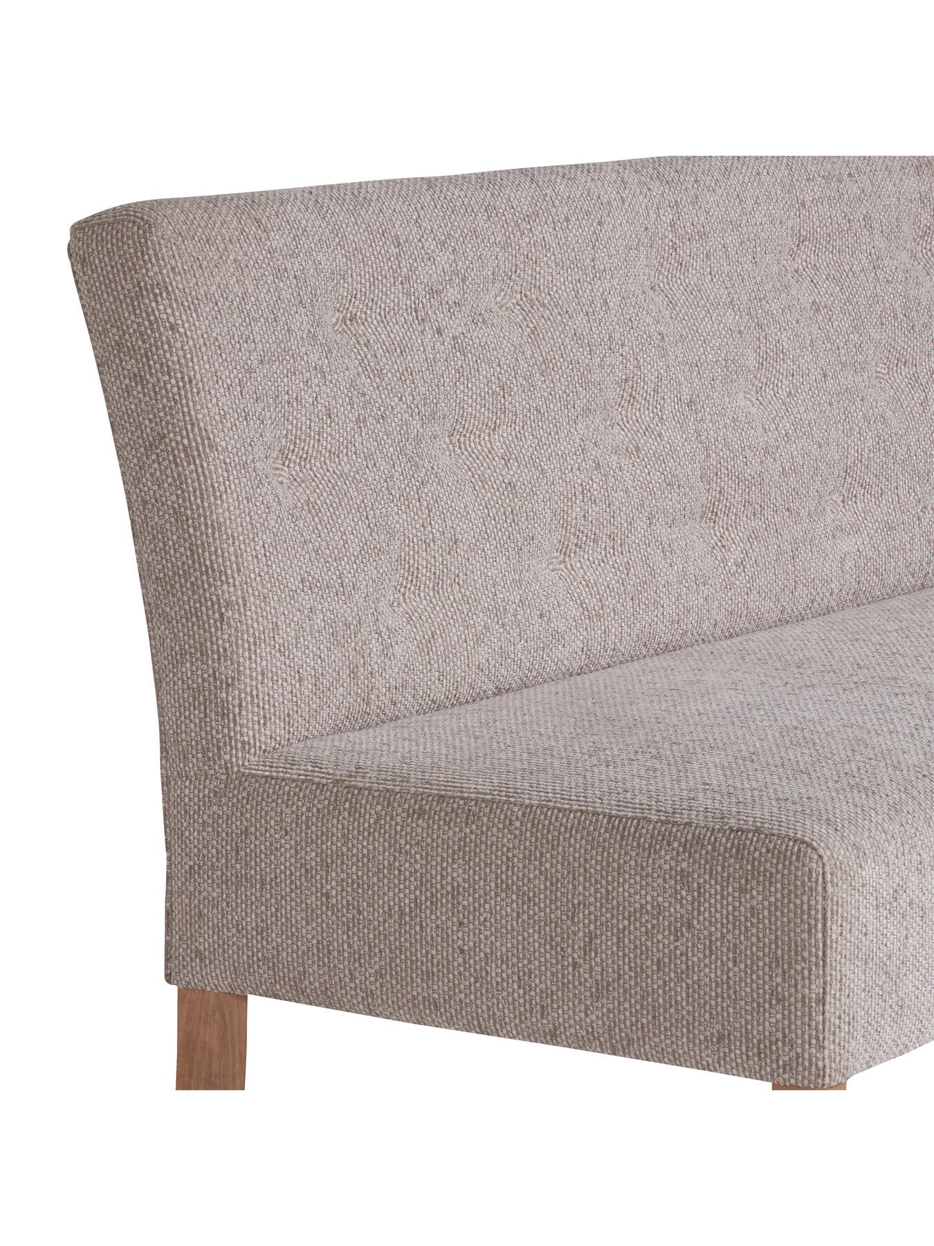 Grey Medina Grey Upholstered Left Hand Facing Corner Dining