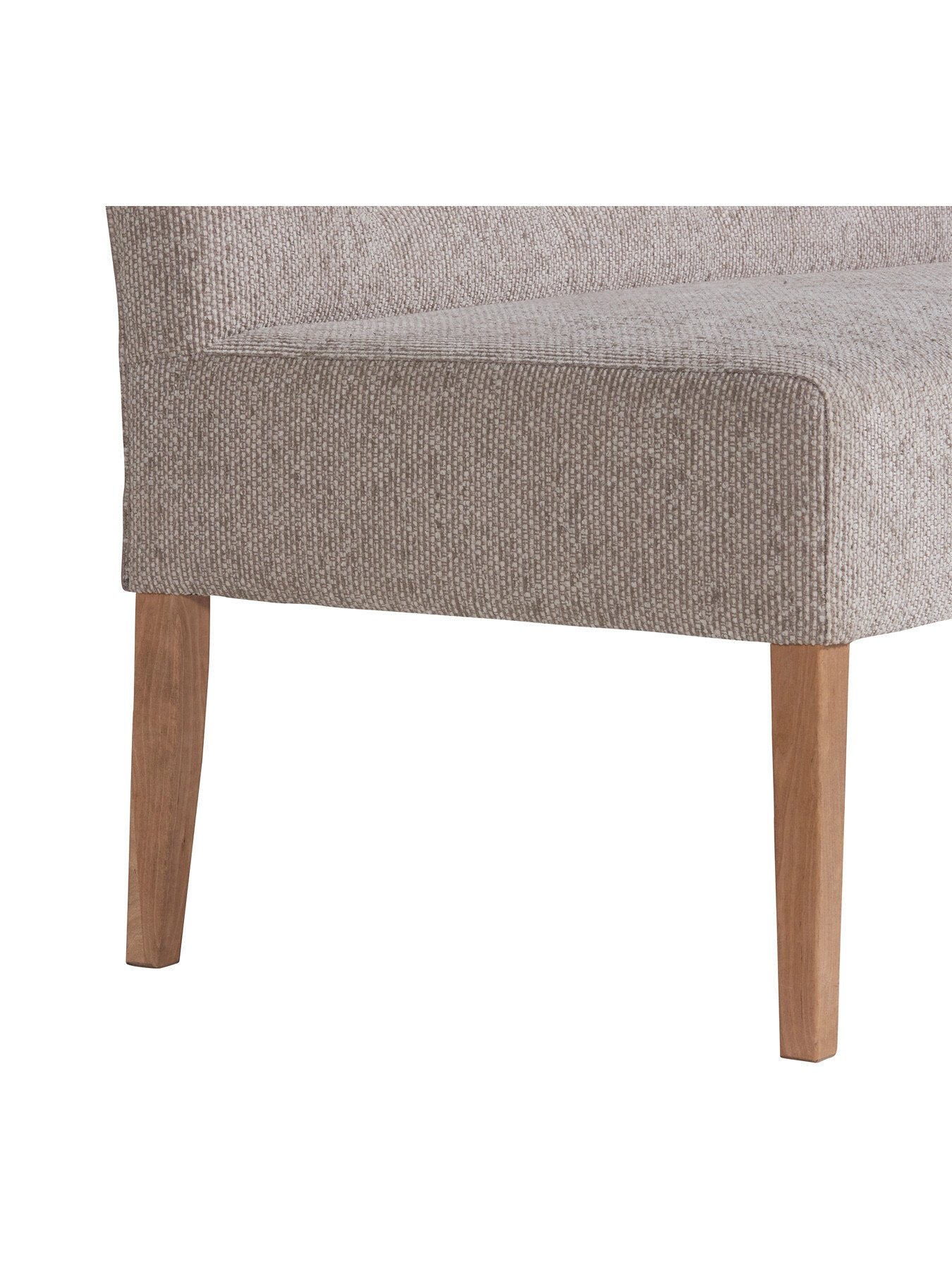 Grey Medina Grey Upholstered Left Hand Facing Corner Dining