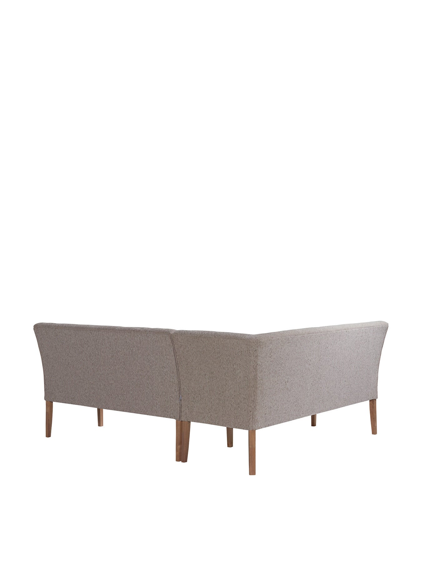 Grey Medina Grey Upholstered Left Hand Facing Corner Dining
