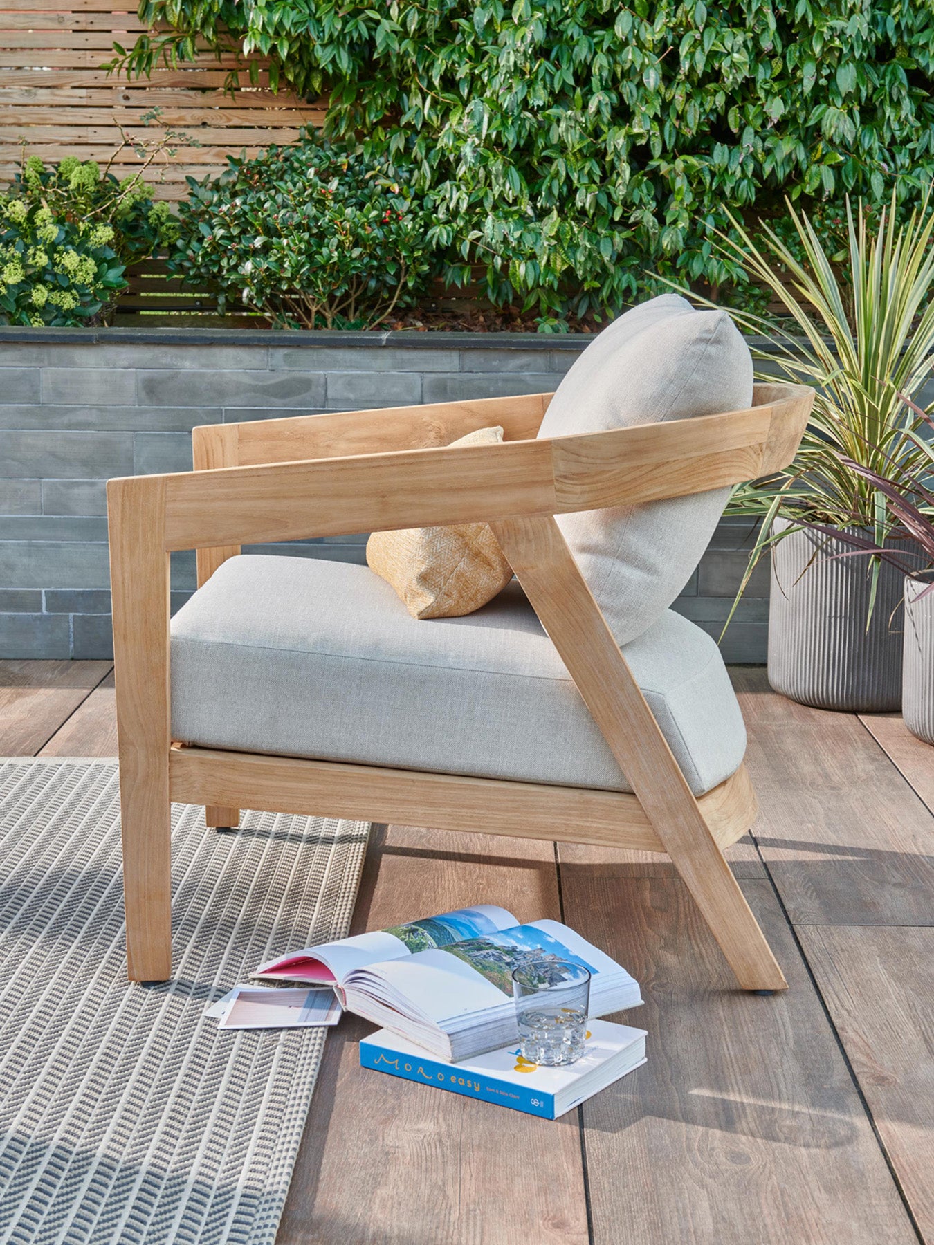 Kubu Lounge Set with 2 Seater Sofa 2 Lounge Chairs & Coffee Table