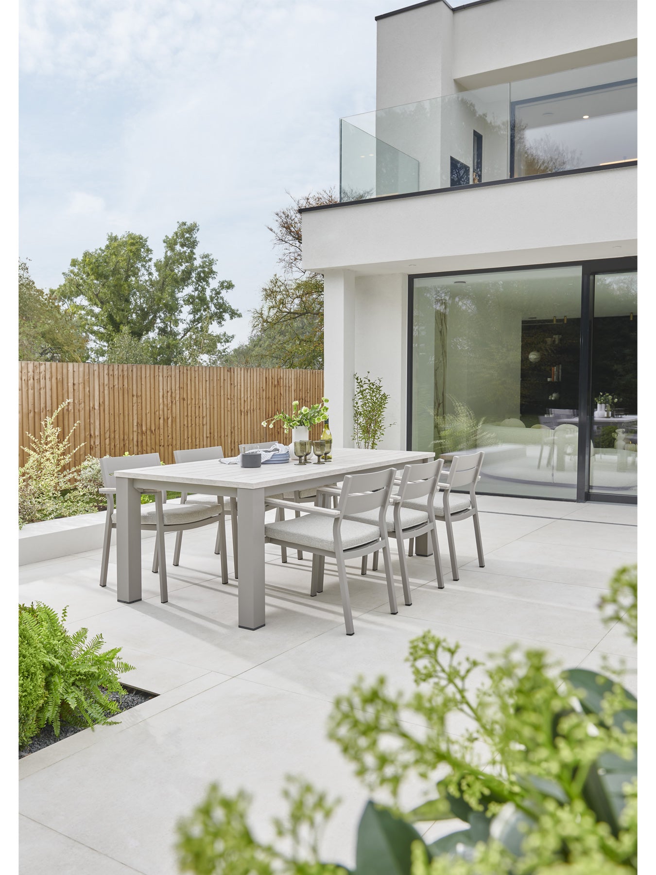 Marina 6 Seater Dining Table with 6 Chairs