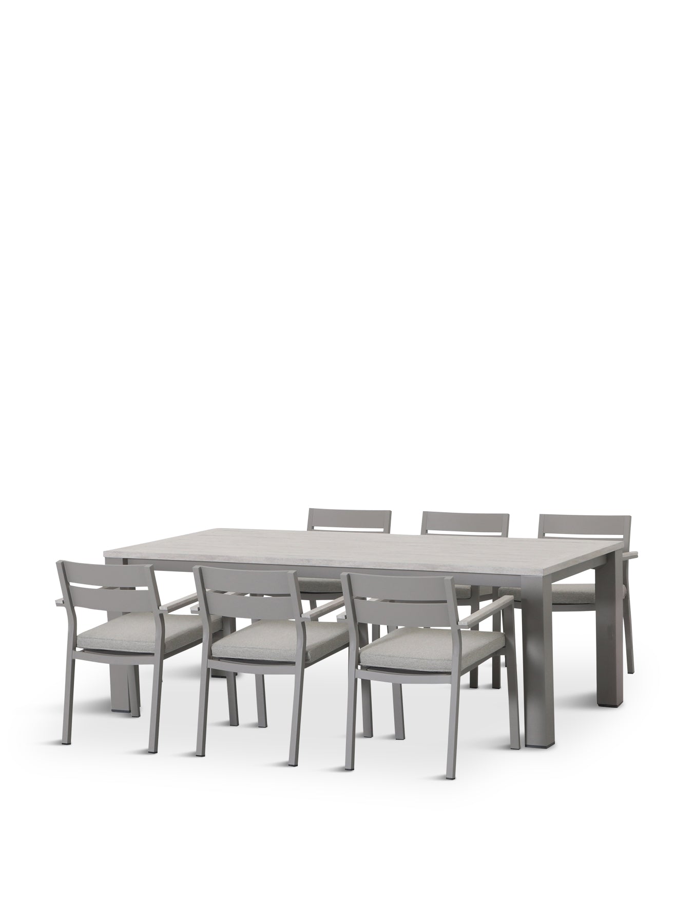 Marina 6 Seater Dining Table with 6 Chairs