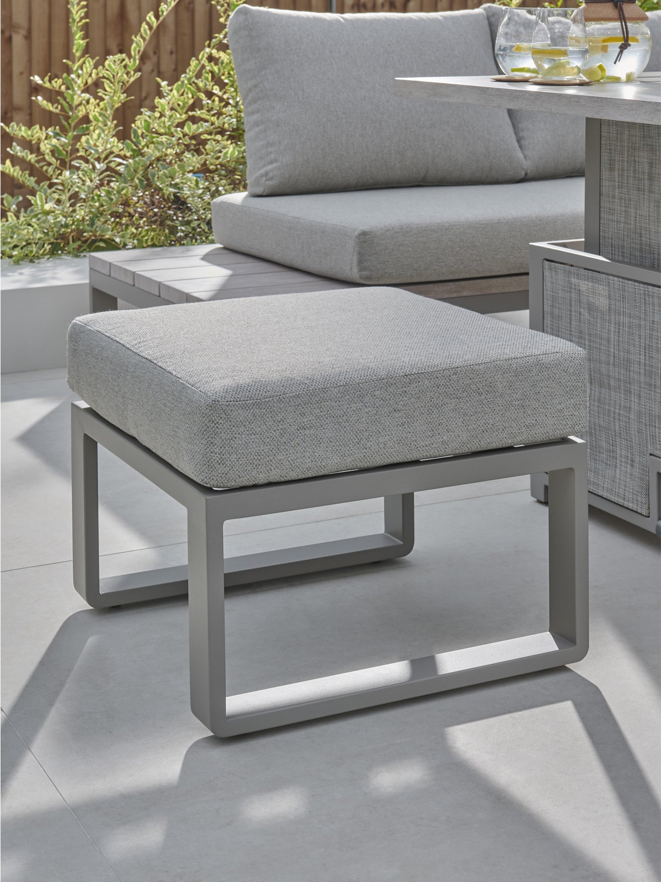 Marina Corner Lounge Set with Adjustable Table