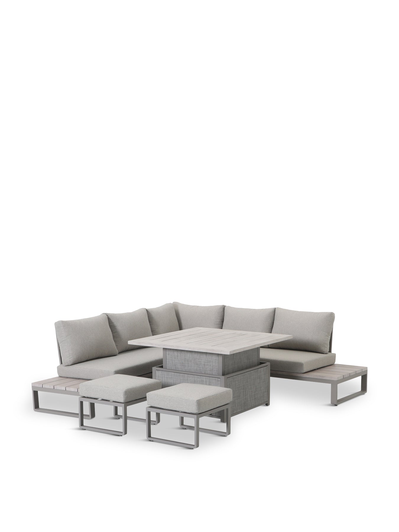 Marina Corner Lounge Set with Adjustable Table