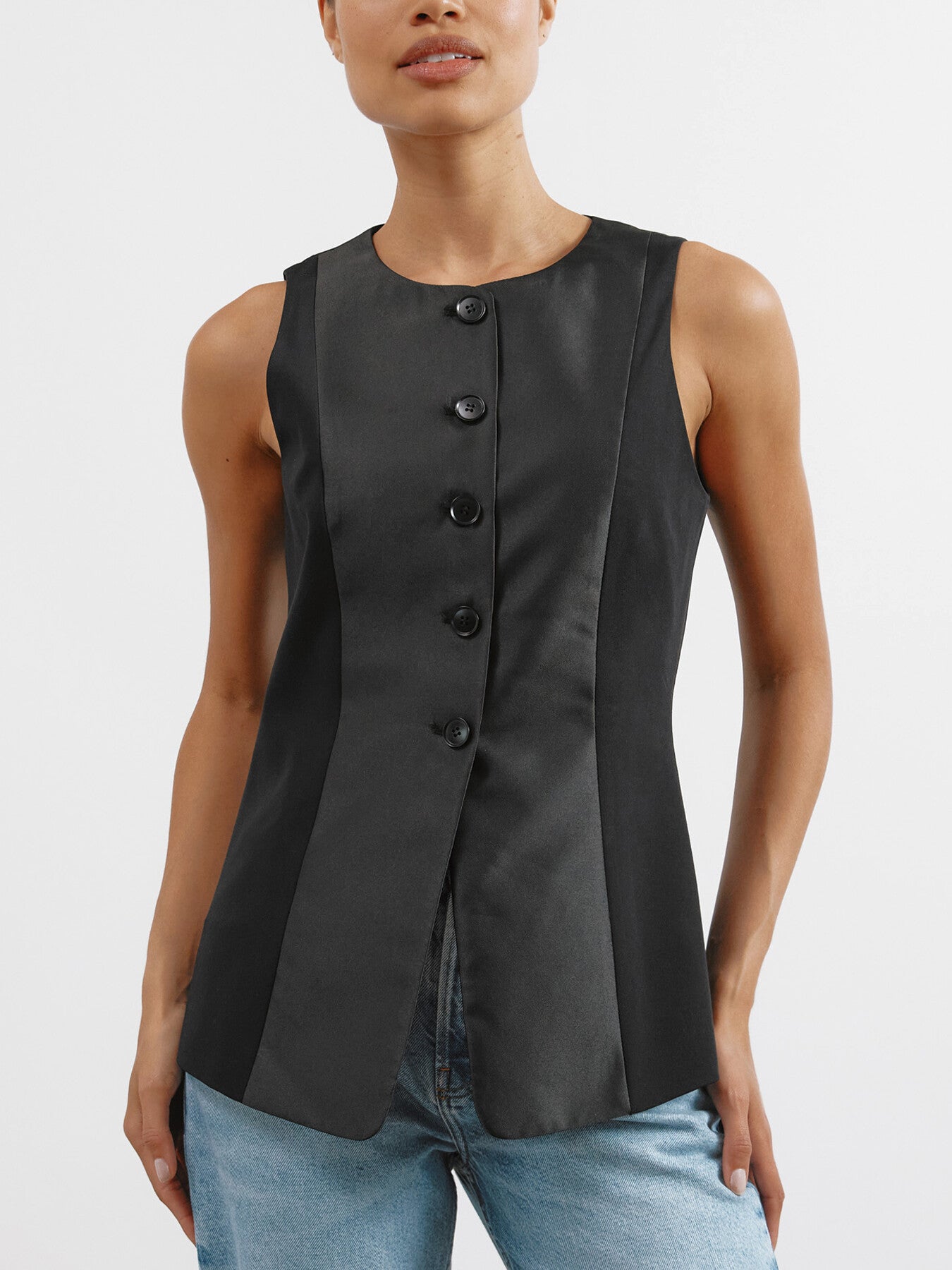 Tuxedo Waistcoat Black