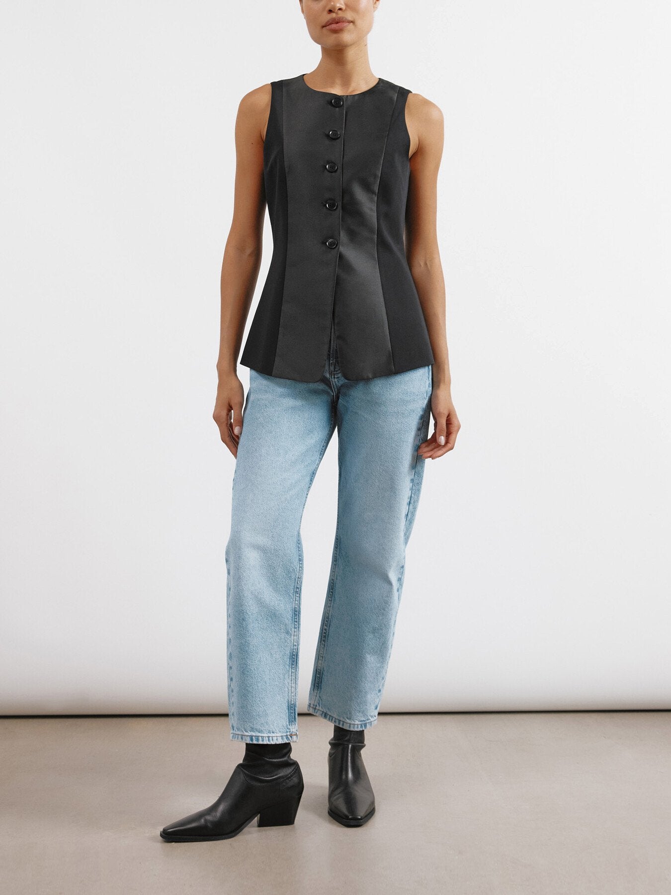 Tuxedo Waistcoat Black