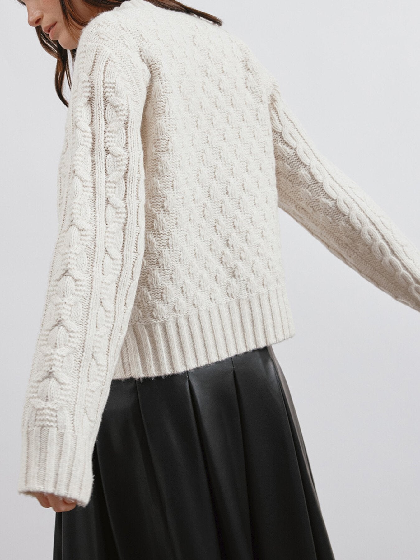 Cable Crew Neck Jumper