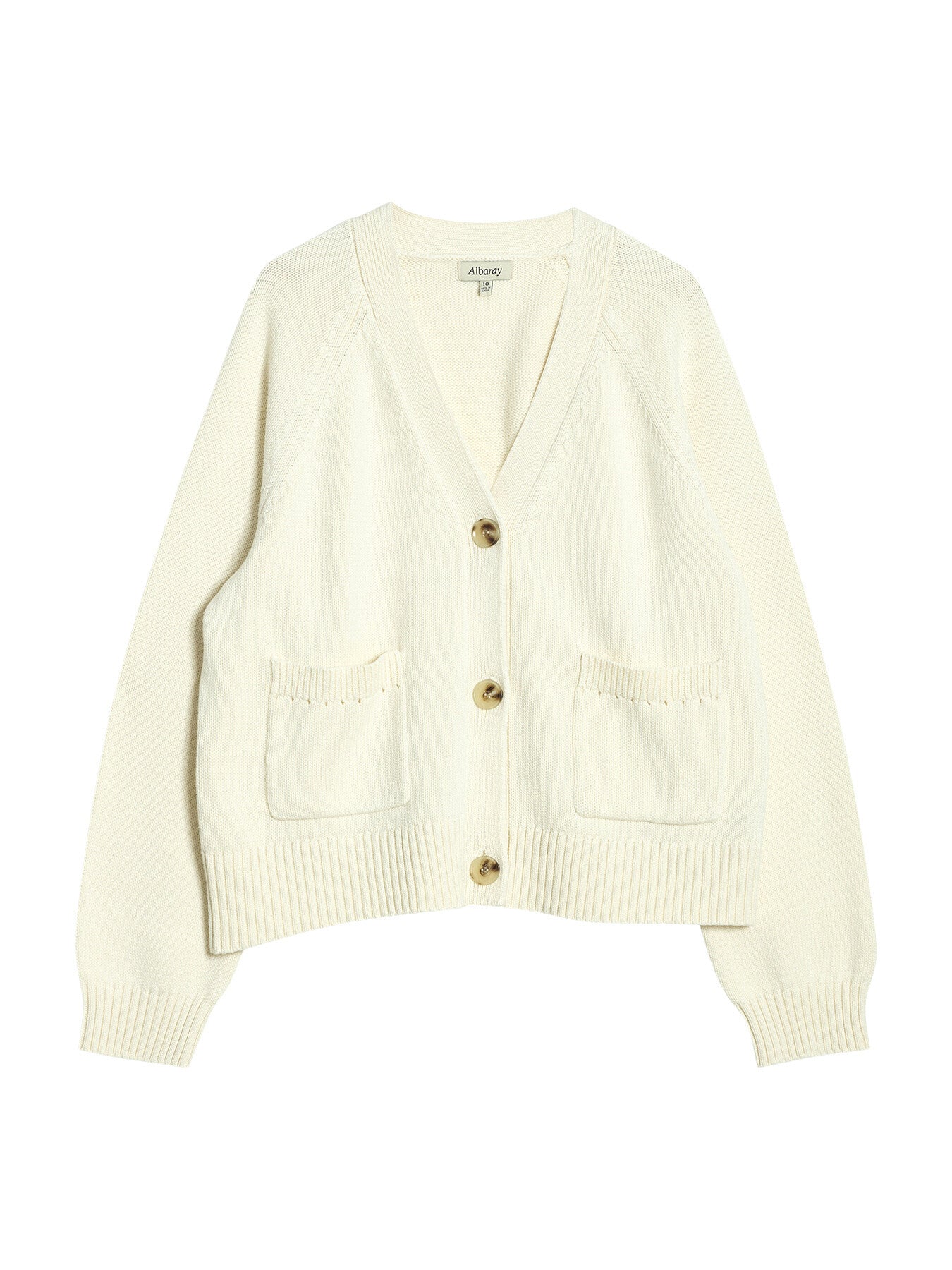 Relaxed V Neck Cardigan