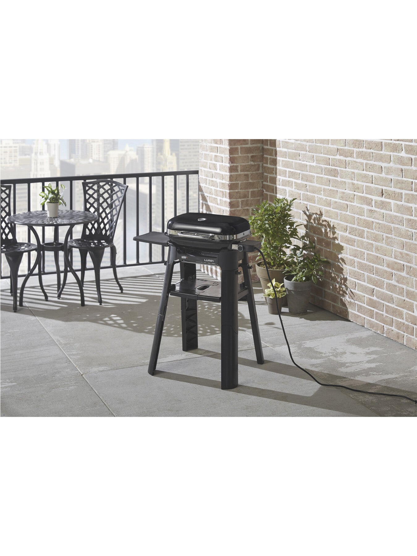 Lumin Electric Compact Barbecue with Stand