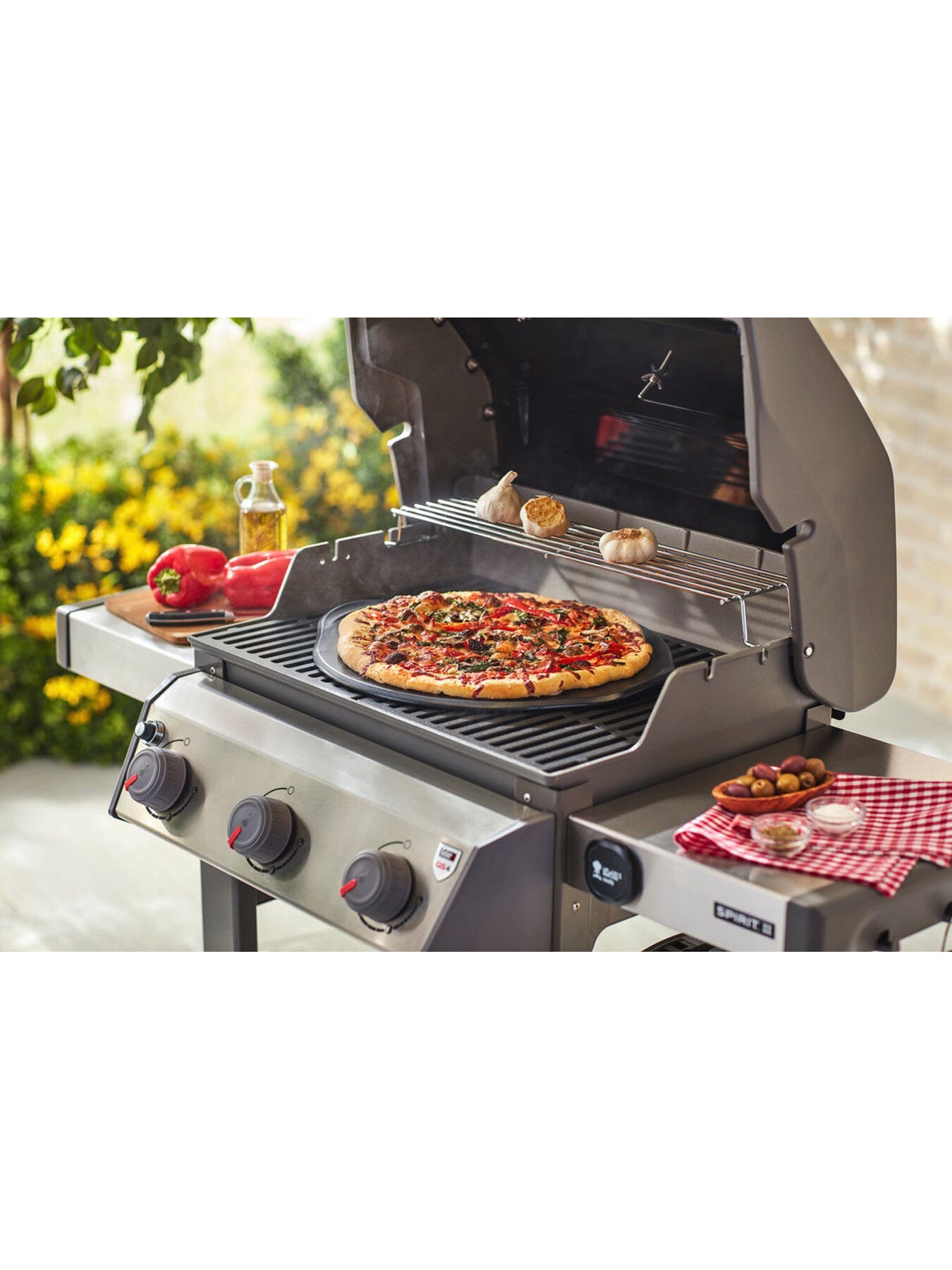 Grilling stone , Pizza Stone 46,4 cm