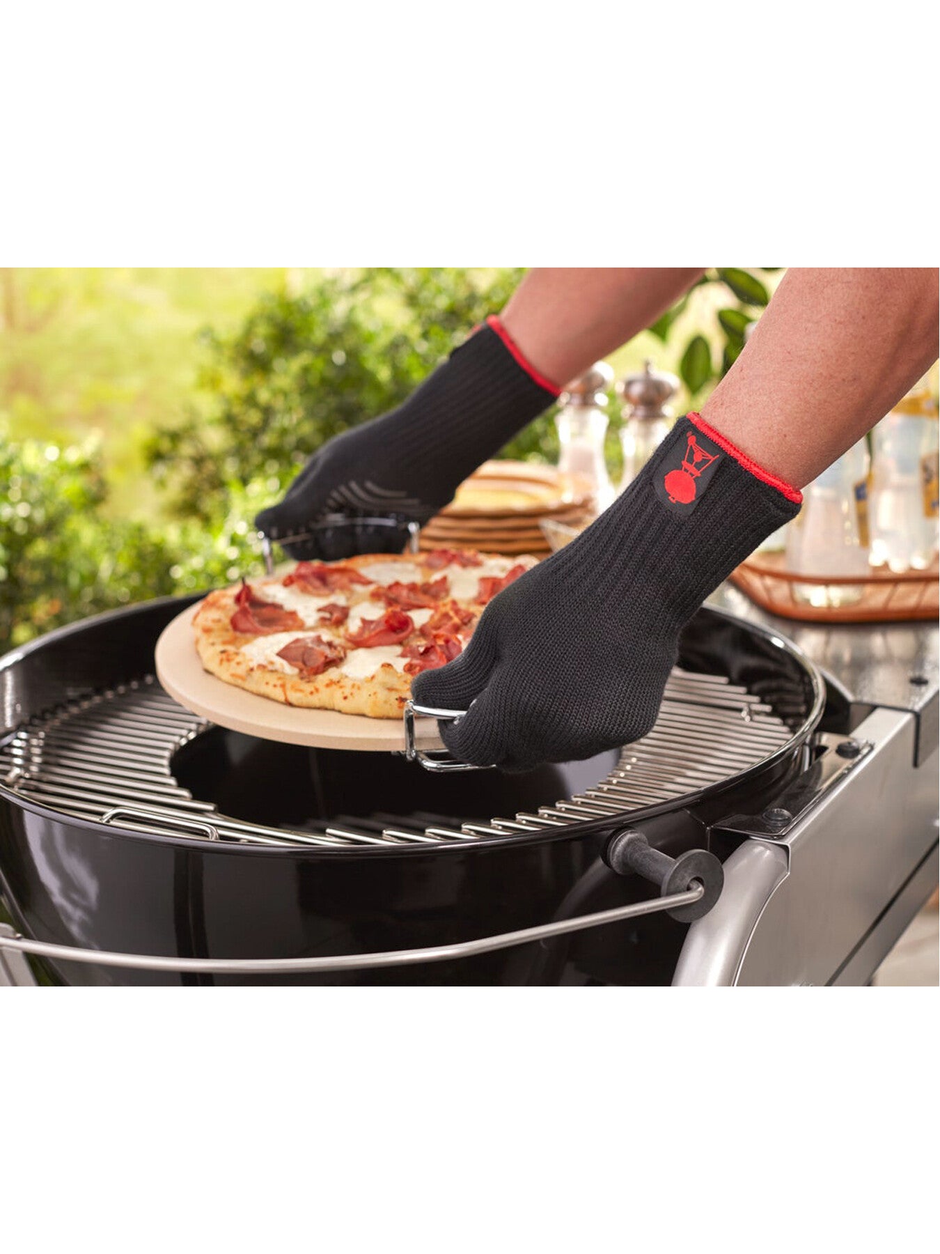 Premium Gloves, Size L/XL, black, heat resistant