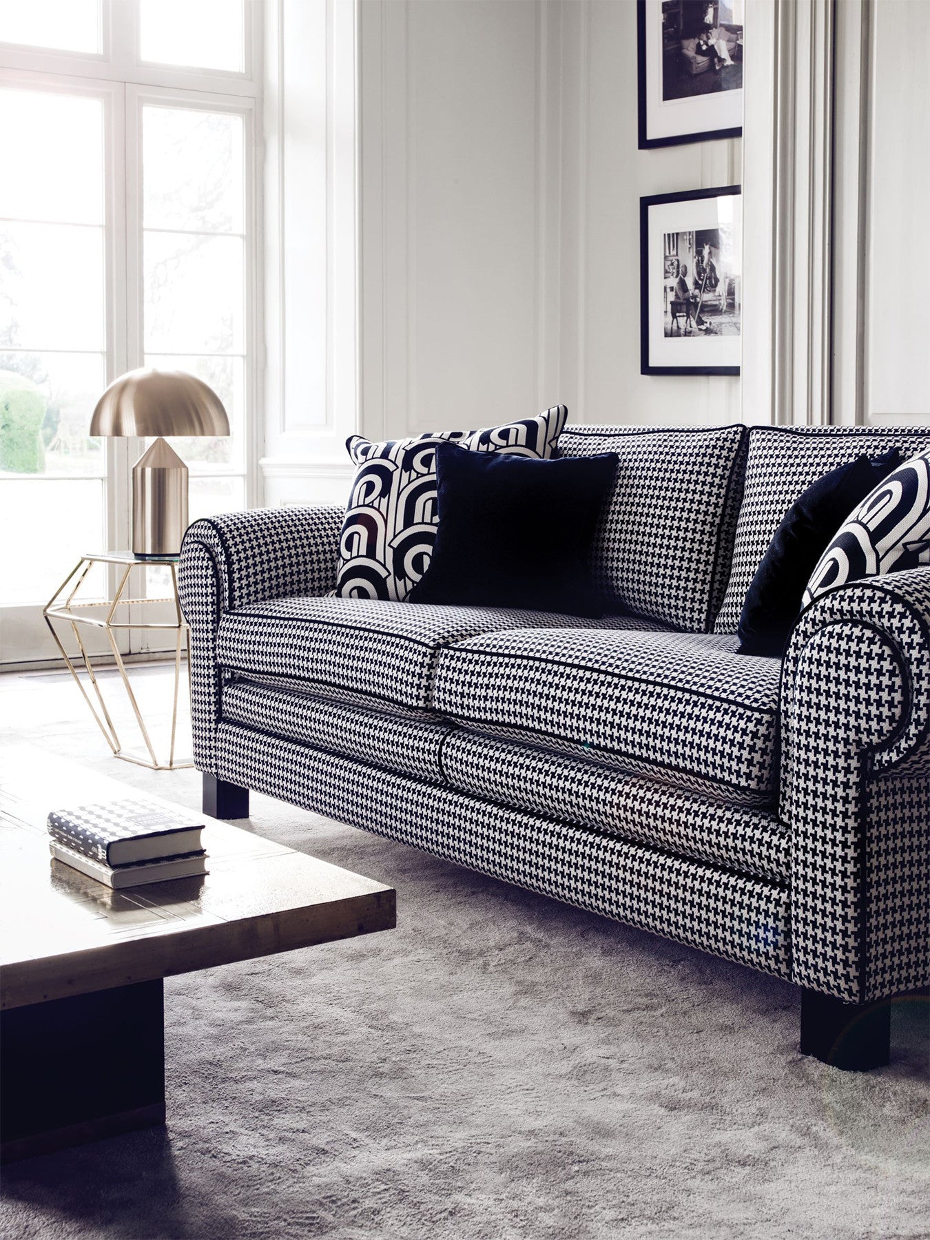 Coco Large Sofa with Scatter Cushions