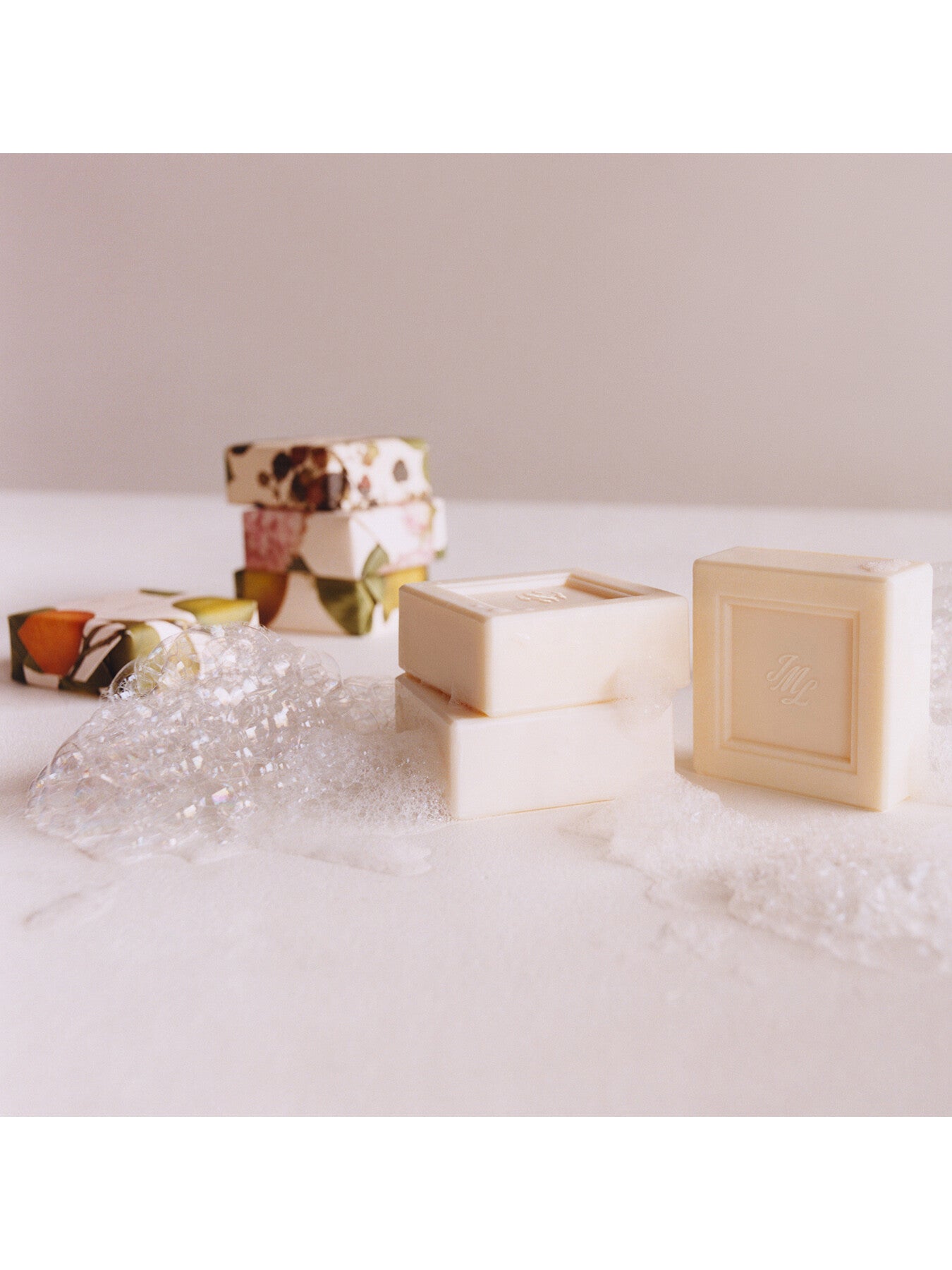 Peony & Blush Suede Soap