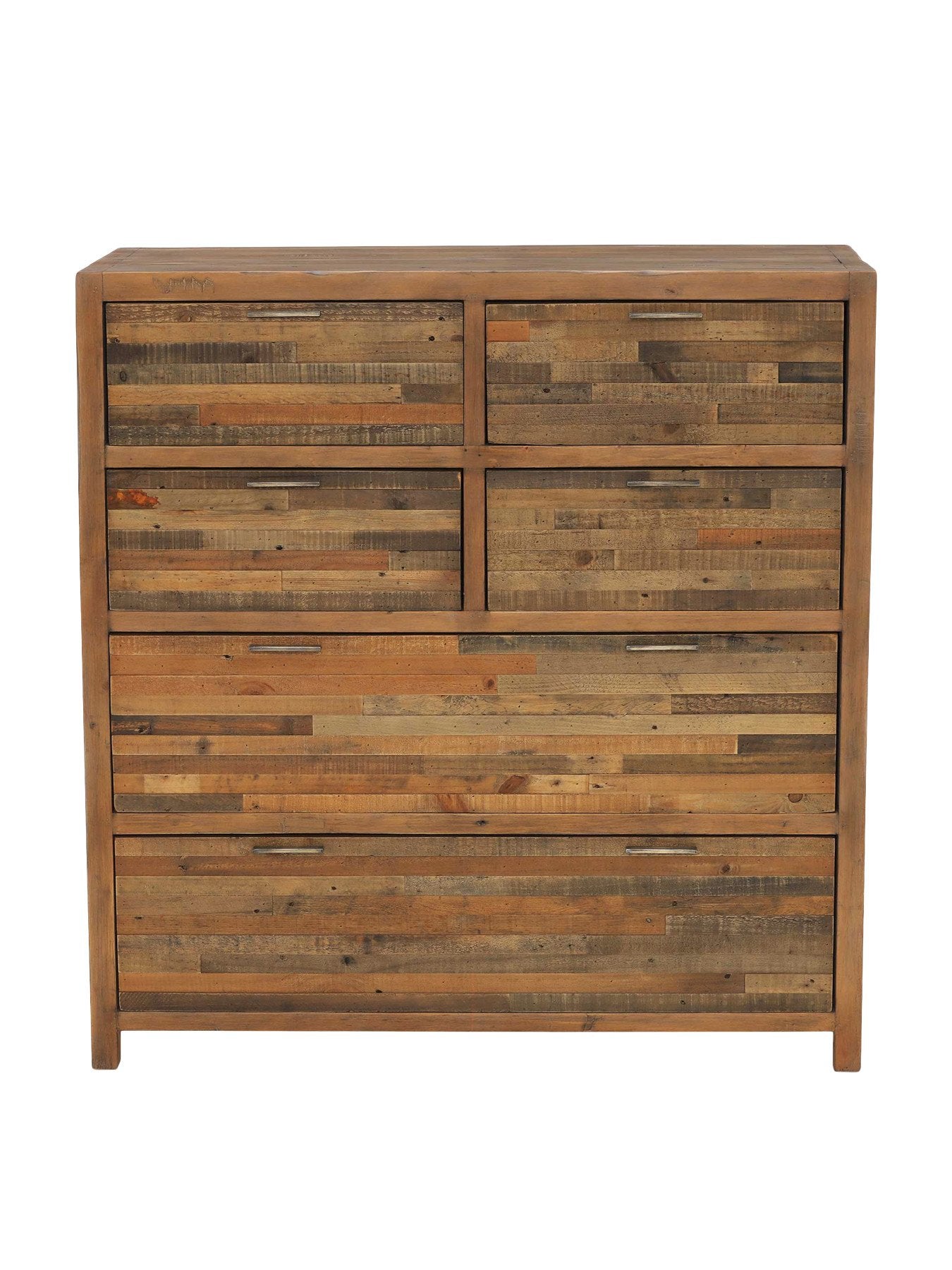 Charlie Reclaimed Wood 6 Drawer Chest of Drawers
