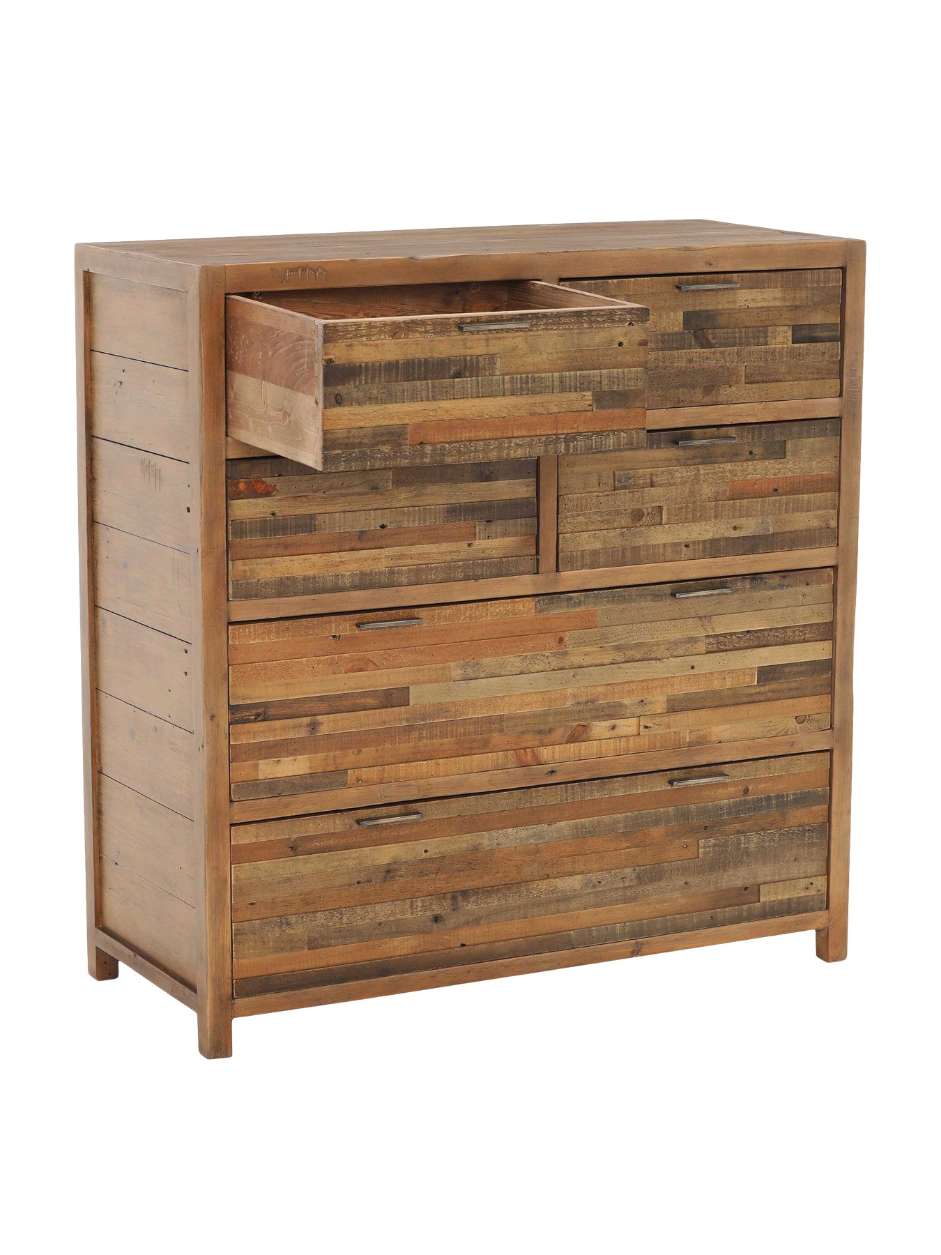 Charlie Reclaimed Wood 6 Drawer Chest of Drawers