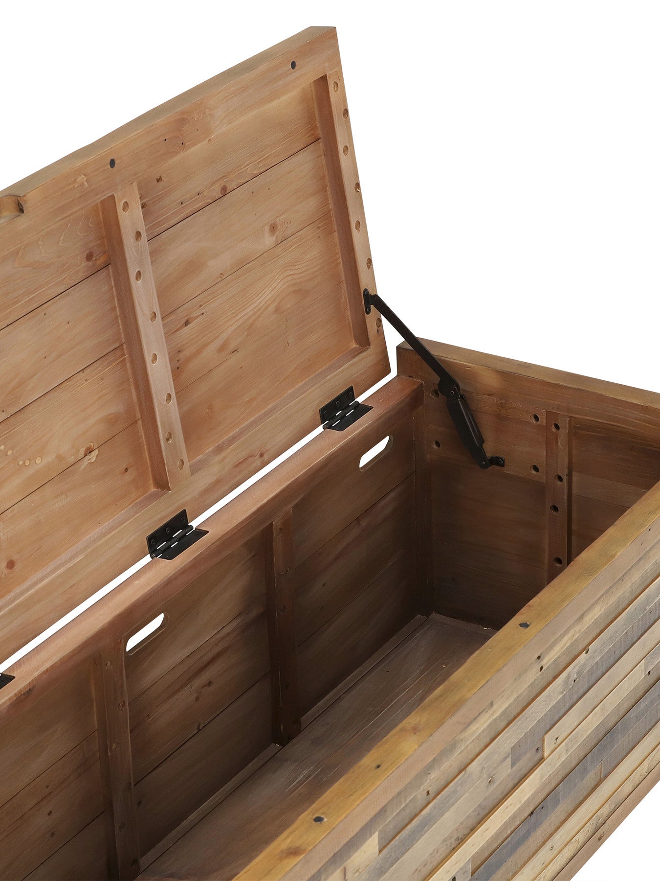 Charlie Reclaimed Wood Large Rectangular Blanket Box