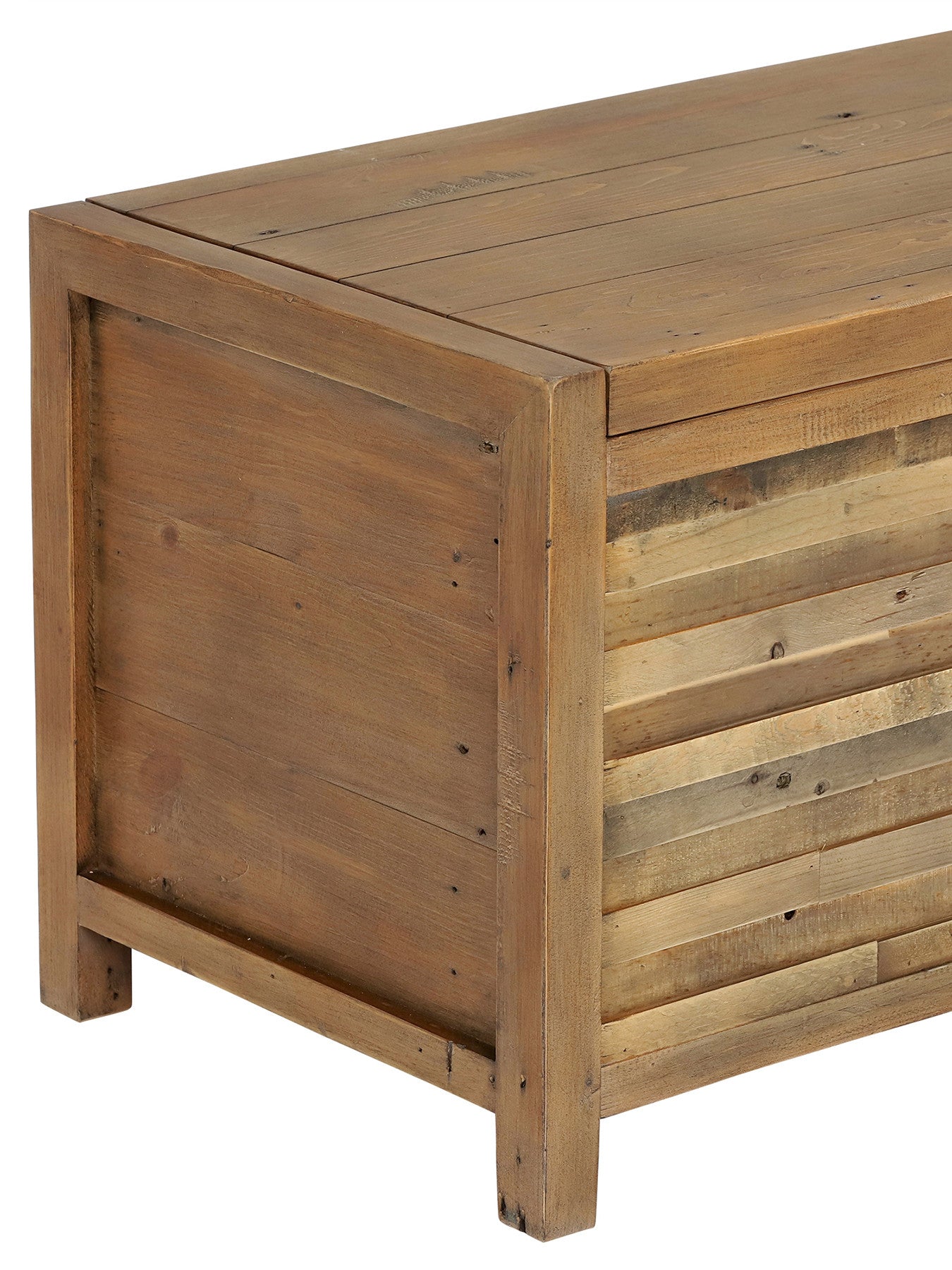 Charlie Reclaimed Wood Large Rectangular Blanket Box