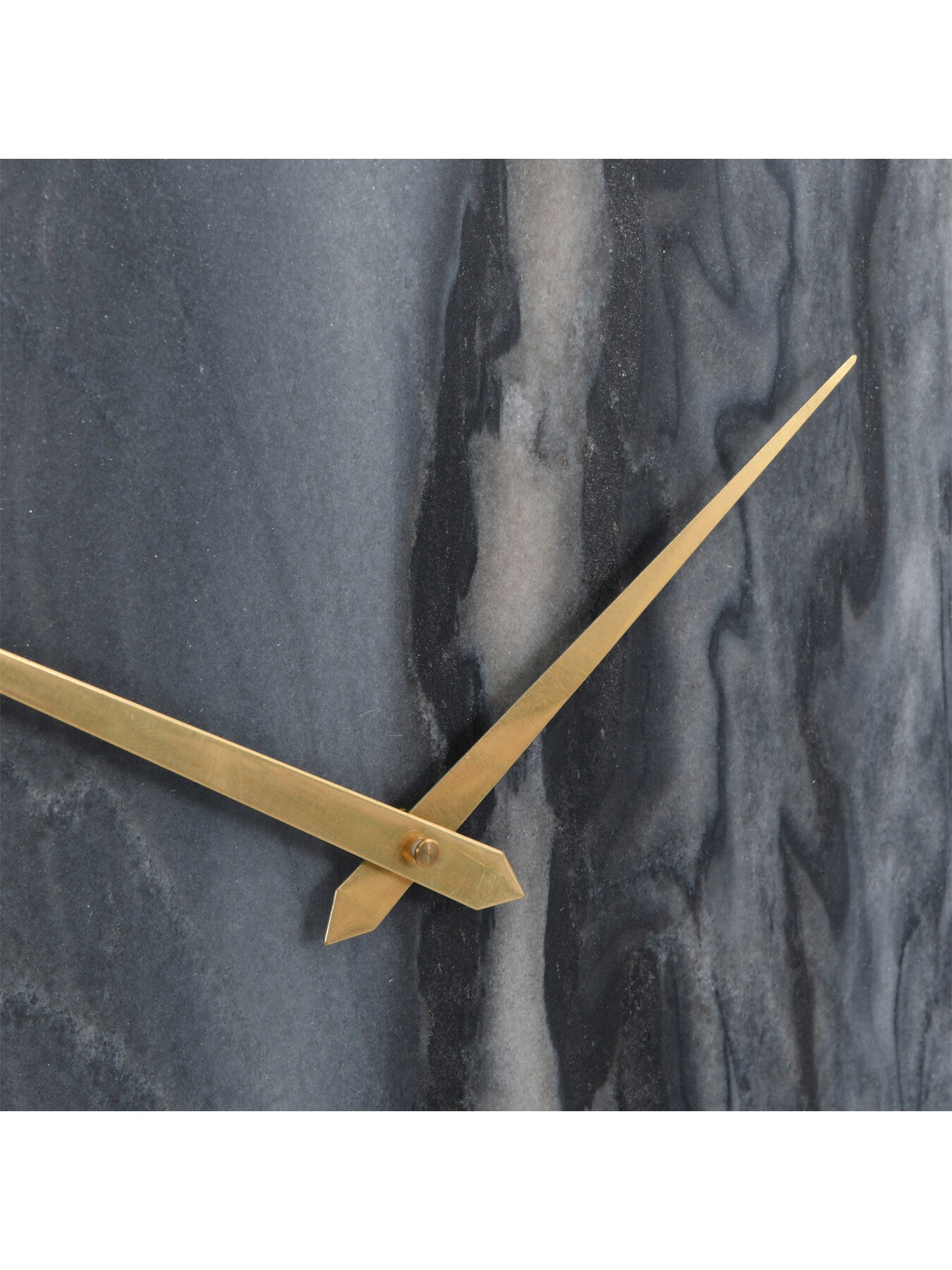Hexagonal Natural Marble Wall Clock