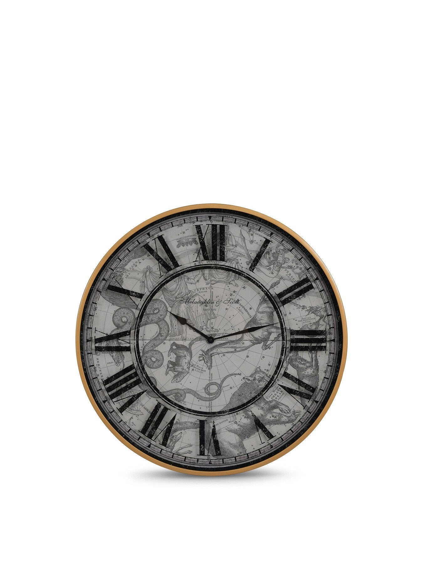Constellation Double Layer Numeral Clock 75cm