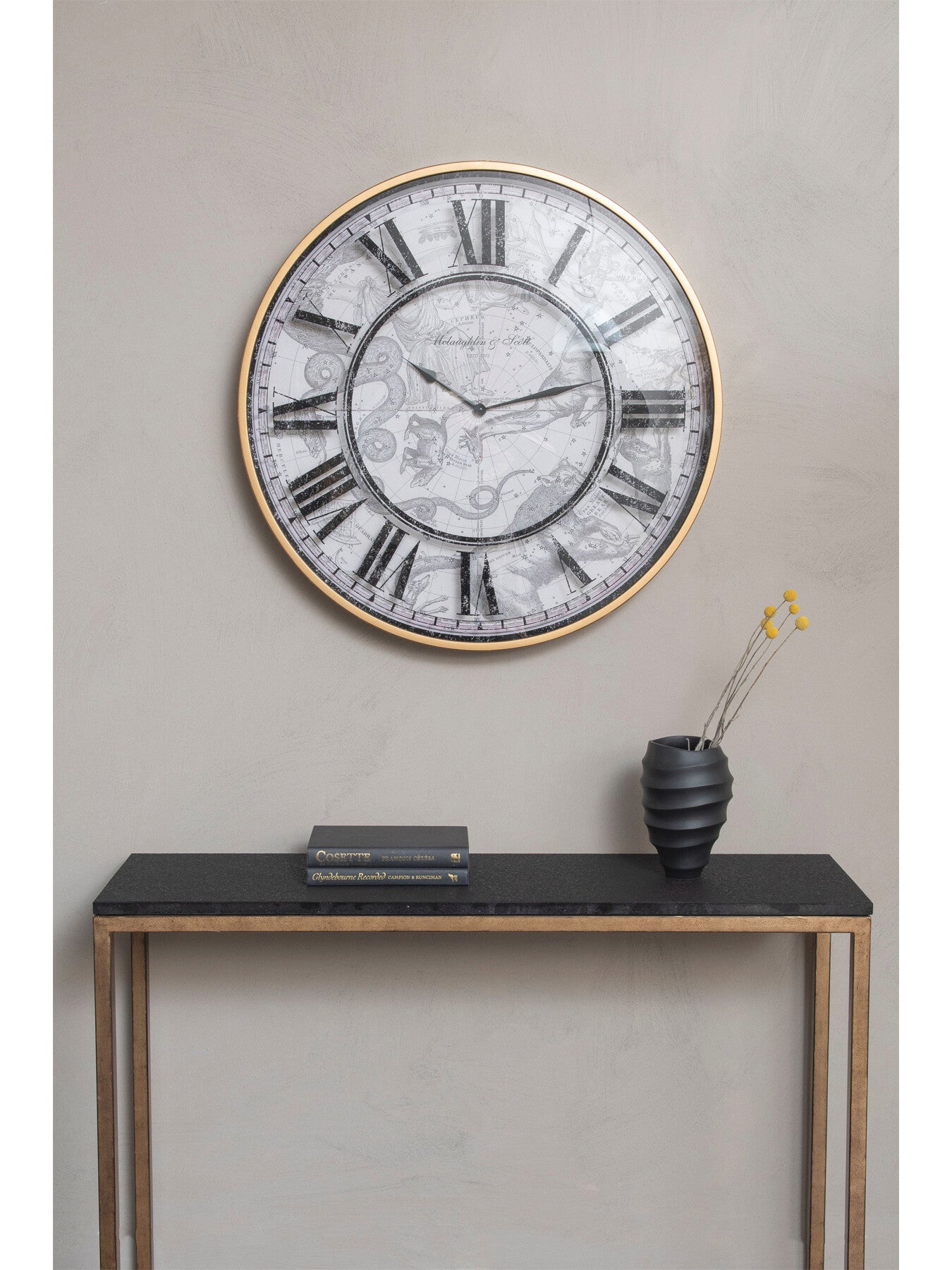 Constellation Double Layer Numeral Clock 75cm