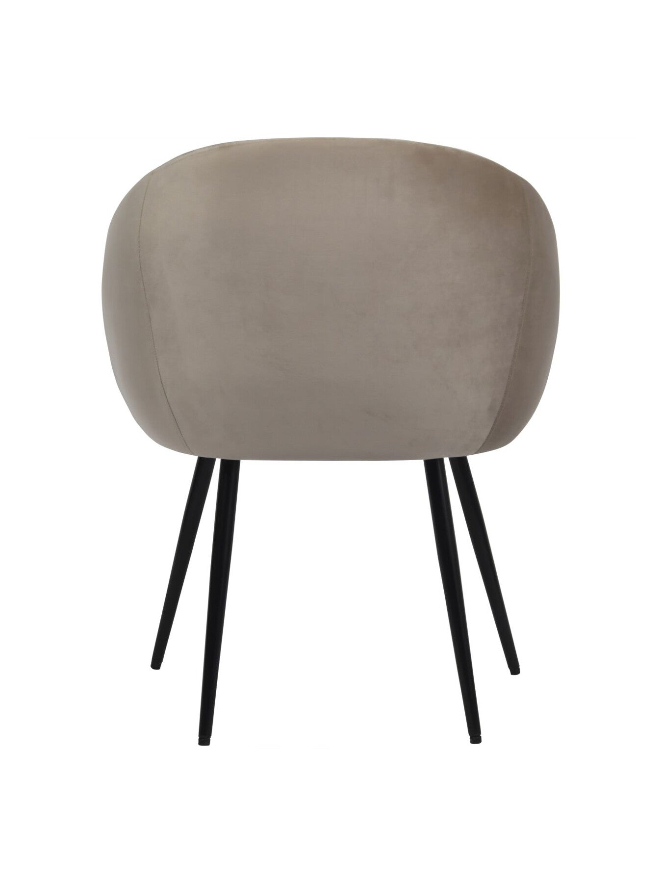 Langley Dining Chair in Smokey Velvet