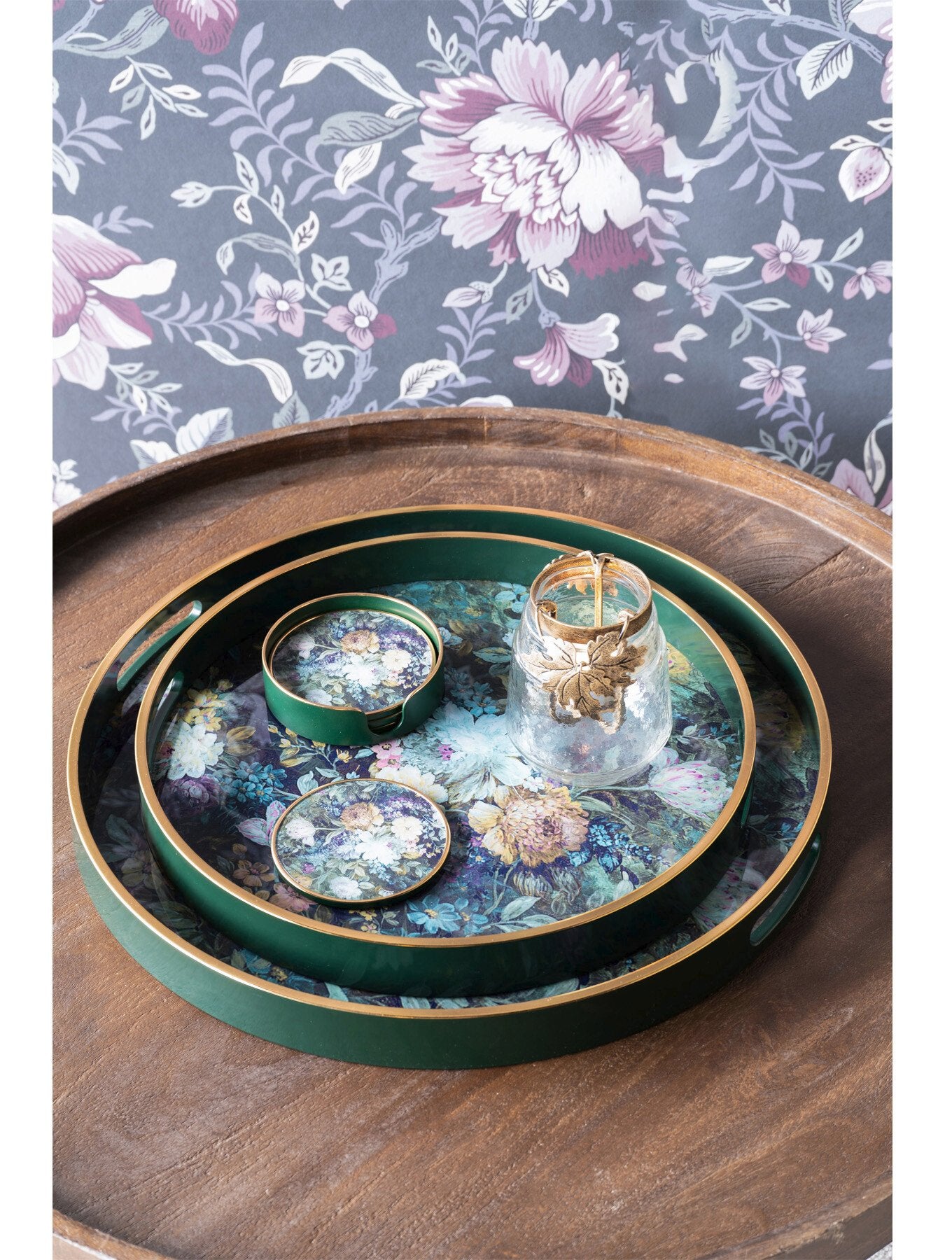 Mathilde Print Set Of 2 Trays