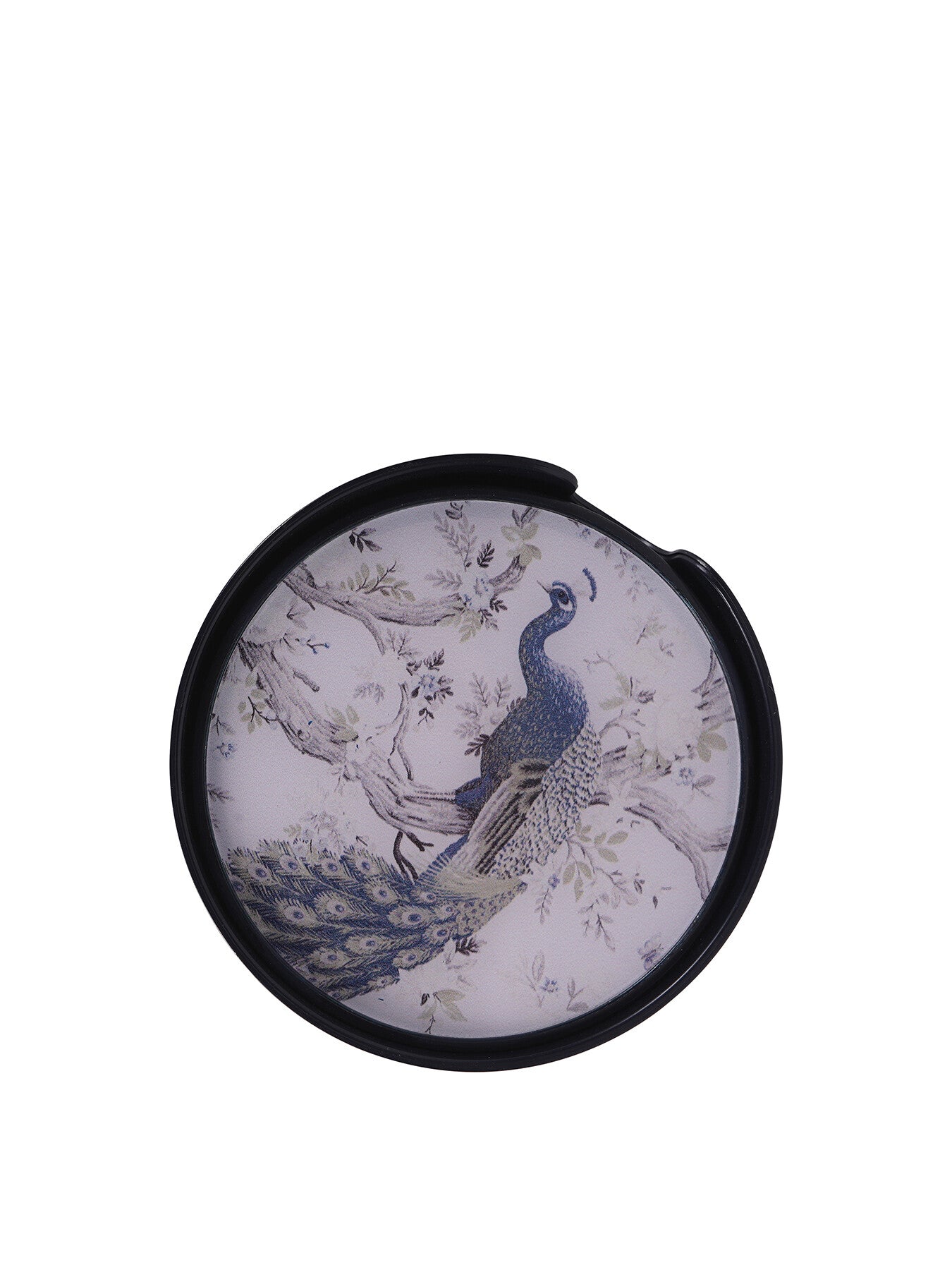 Belvedere Peacock Print Set Of 4 Coasters