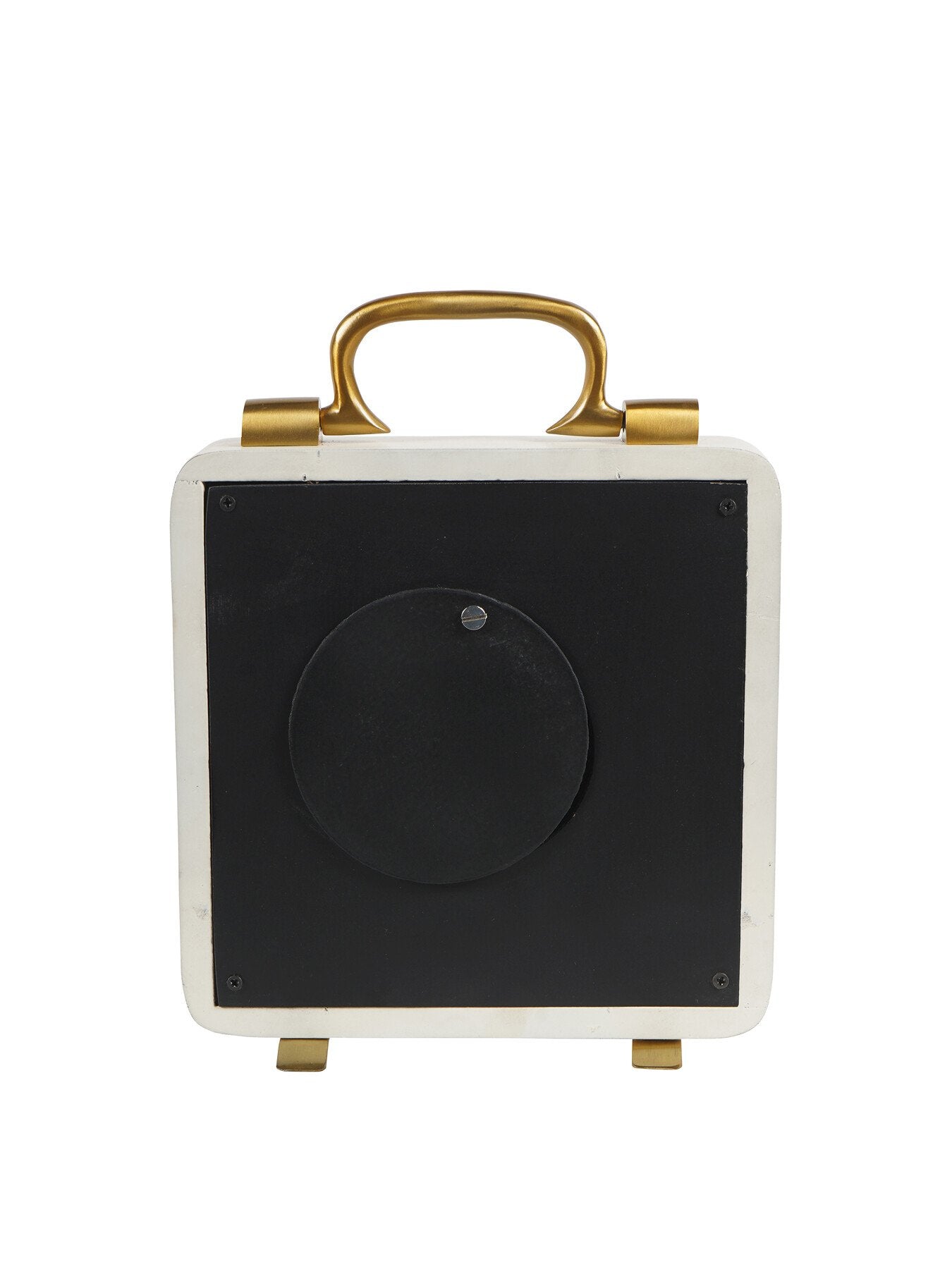 Kimberley Cream & Gold Mantel Clock 20cm