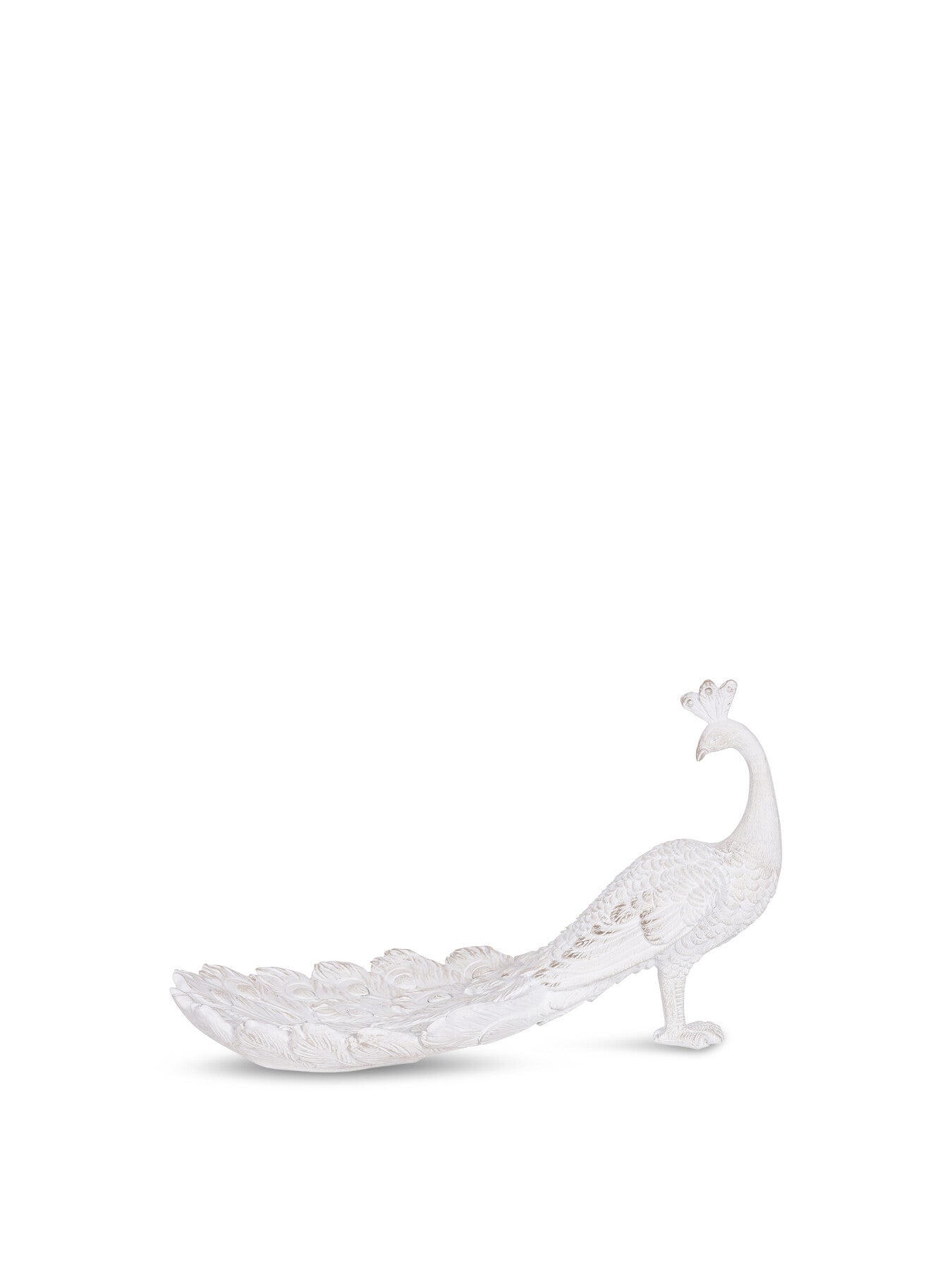 Distressed Peacock Trinket Dish