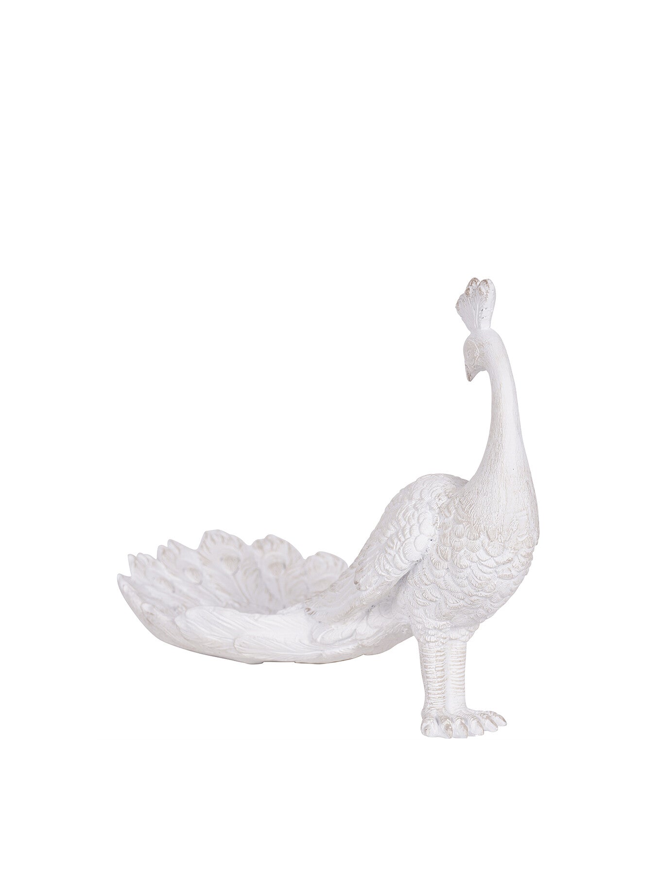 Distressed Peacock Trinket Dish