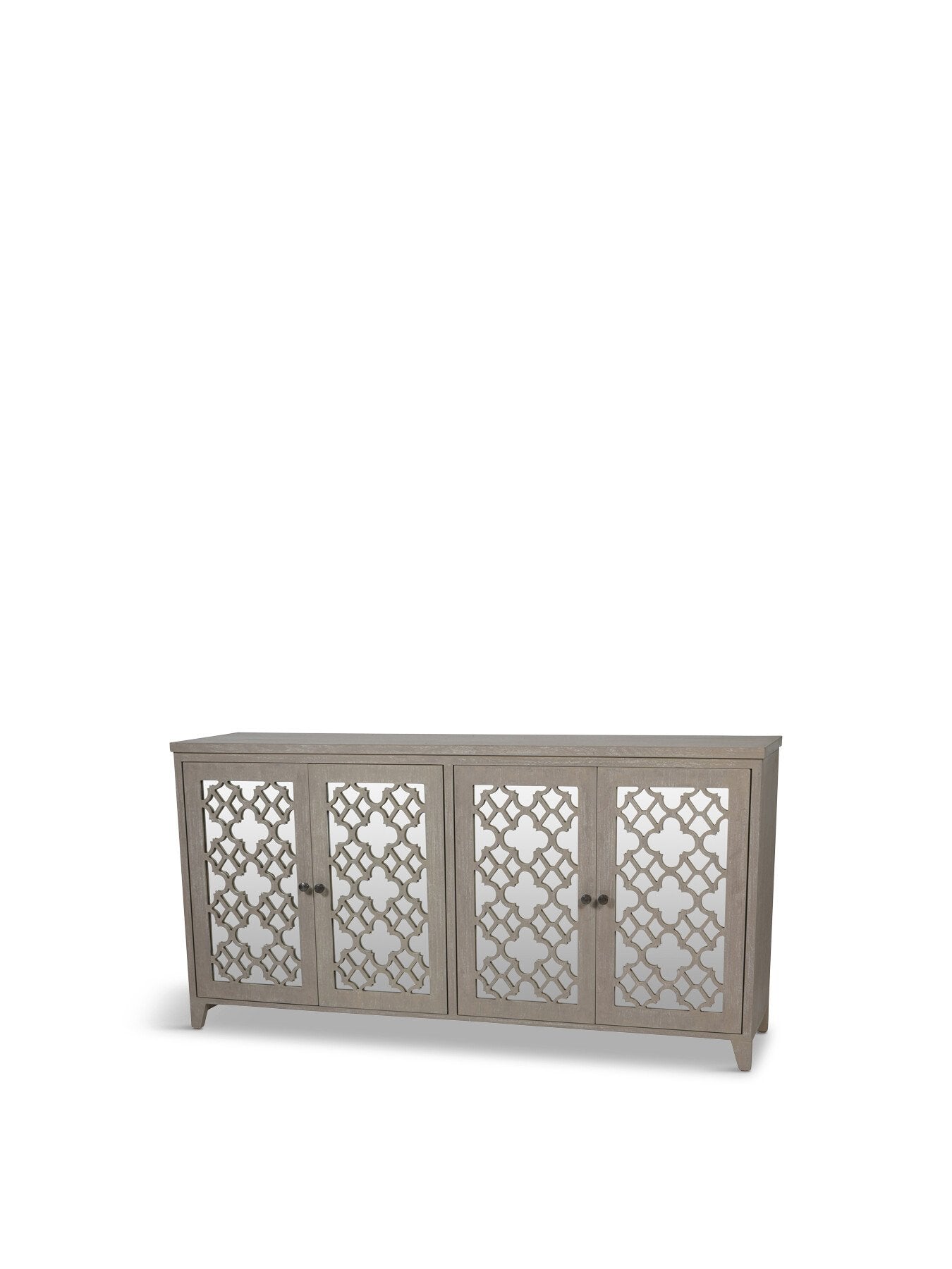 Grey Greystead Wooden Mirrored Sideboard