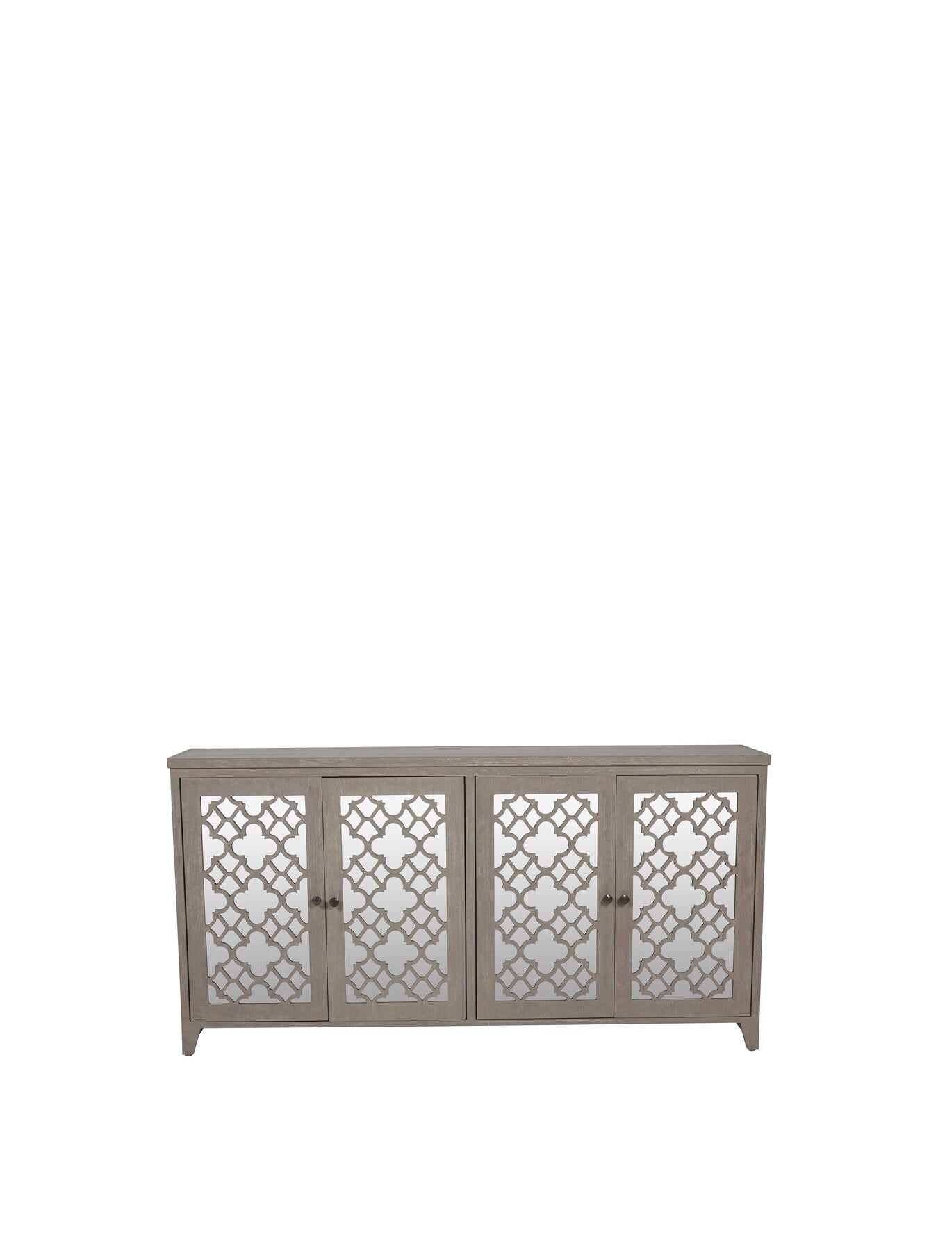 Grey Greystead Wooden Mirrored Sideboard